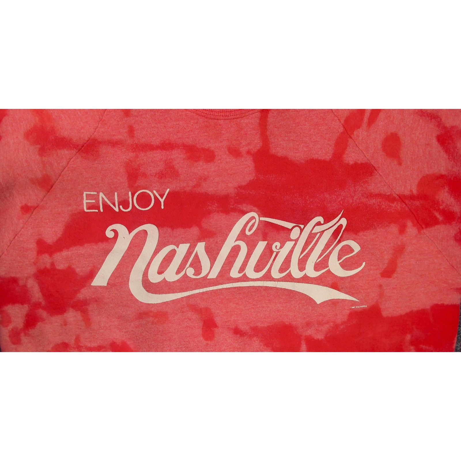 Fruit Of The Loom Fruit Of The Loom VTG 1987 Enjoy Nashville Coke Sweatshirt Size L / US 10 / IT 46 - 9 Thumbnail