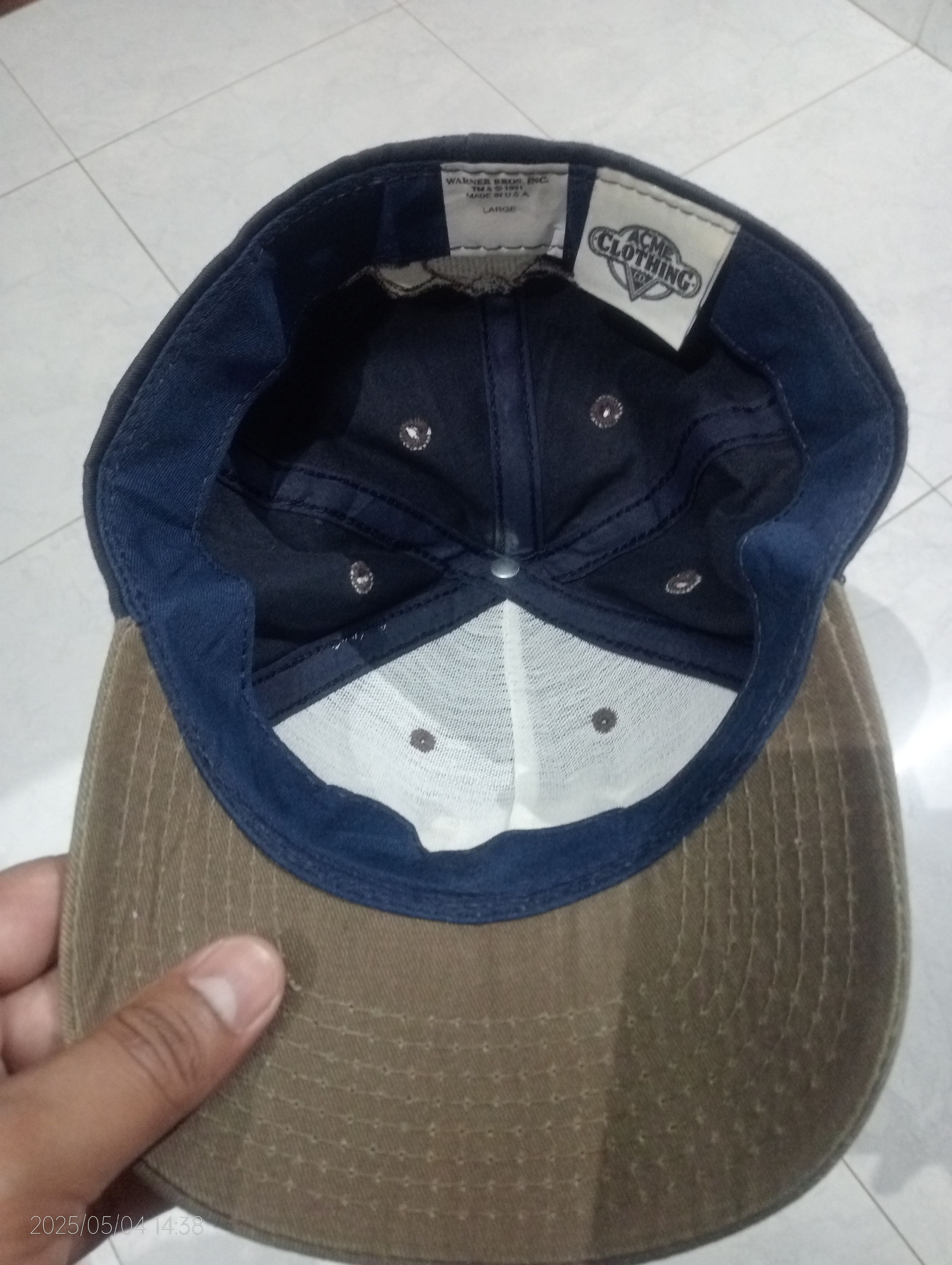 Acme Clothing VTG 1991 Acme Clothing Warner Bros Tazmania Devil Full Cap Size ONE SIZE - 3 Thumbnail