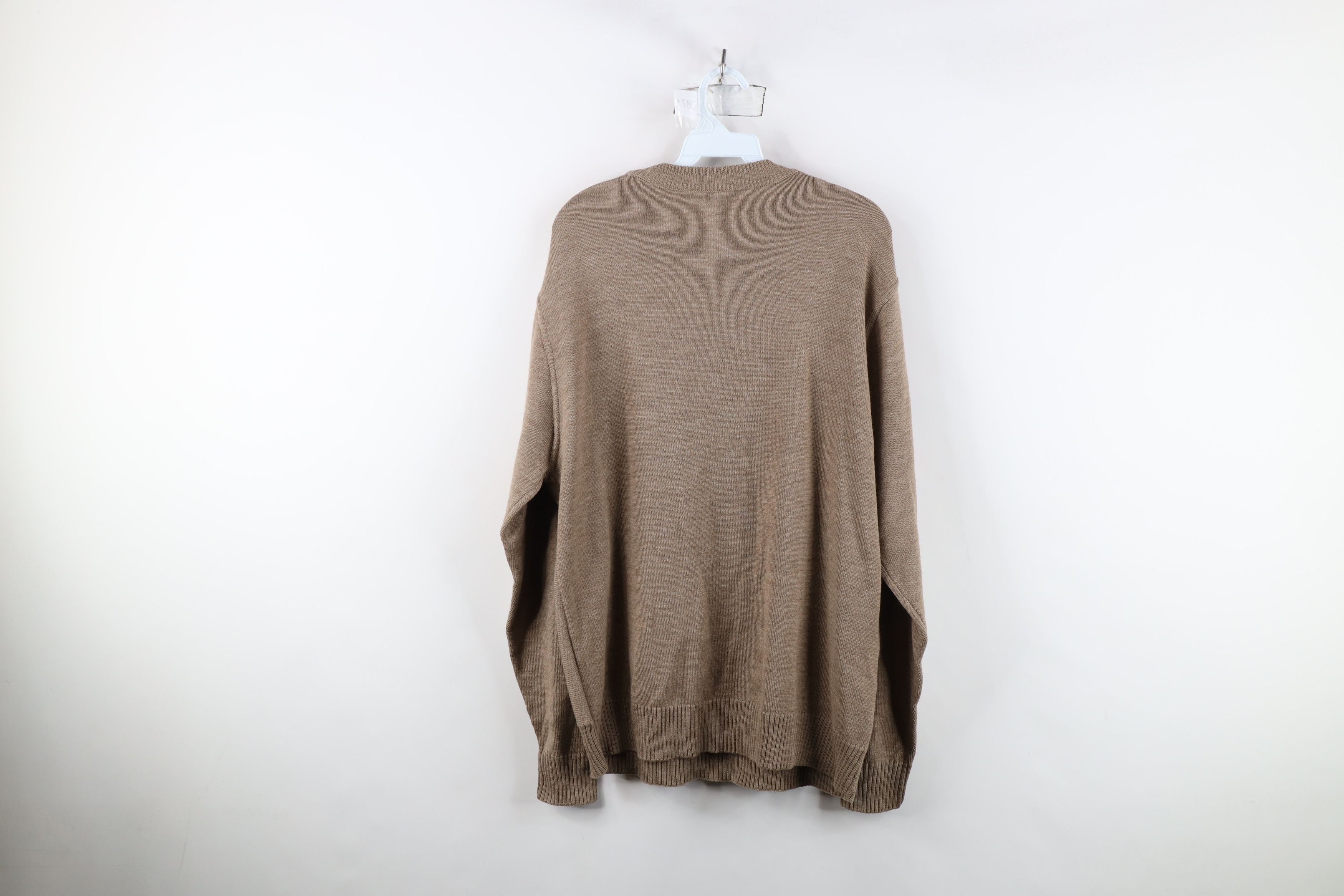 Vintage Vintage 90s Streetwear Striped Wool Blend Knit Sweater Size US L / EU 52-54 / 3 - 9 Thumbnail