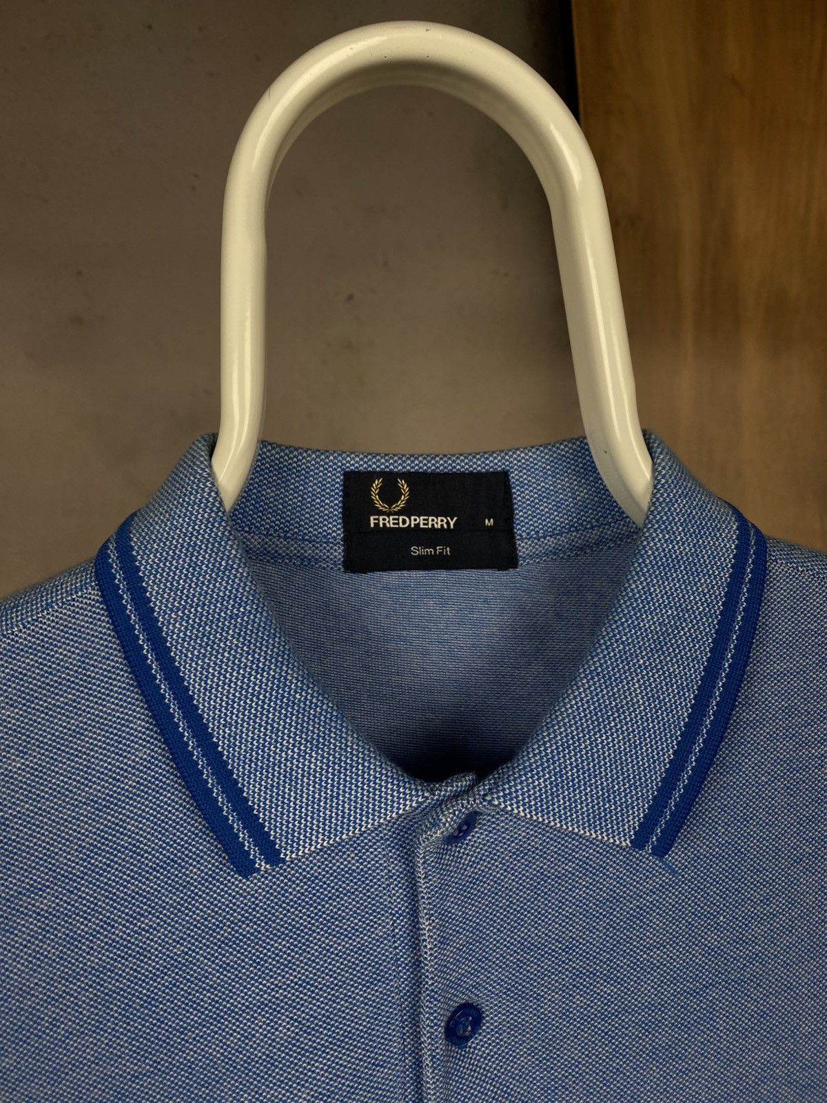Fred Perry 🌊Polo T-Shirt Fred Perry Striped Celadon Luxury Tee🌊 Size US M / EU 48-50 / 2 - 9 Thumbnail