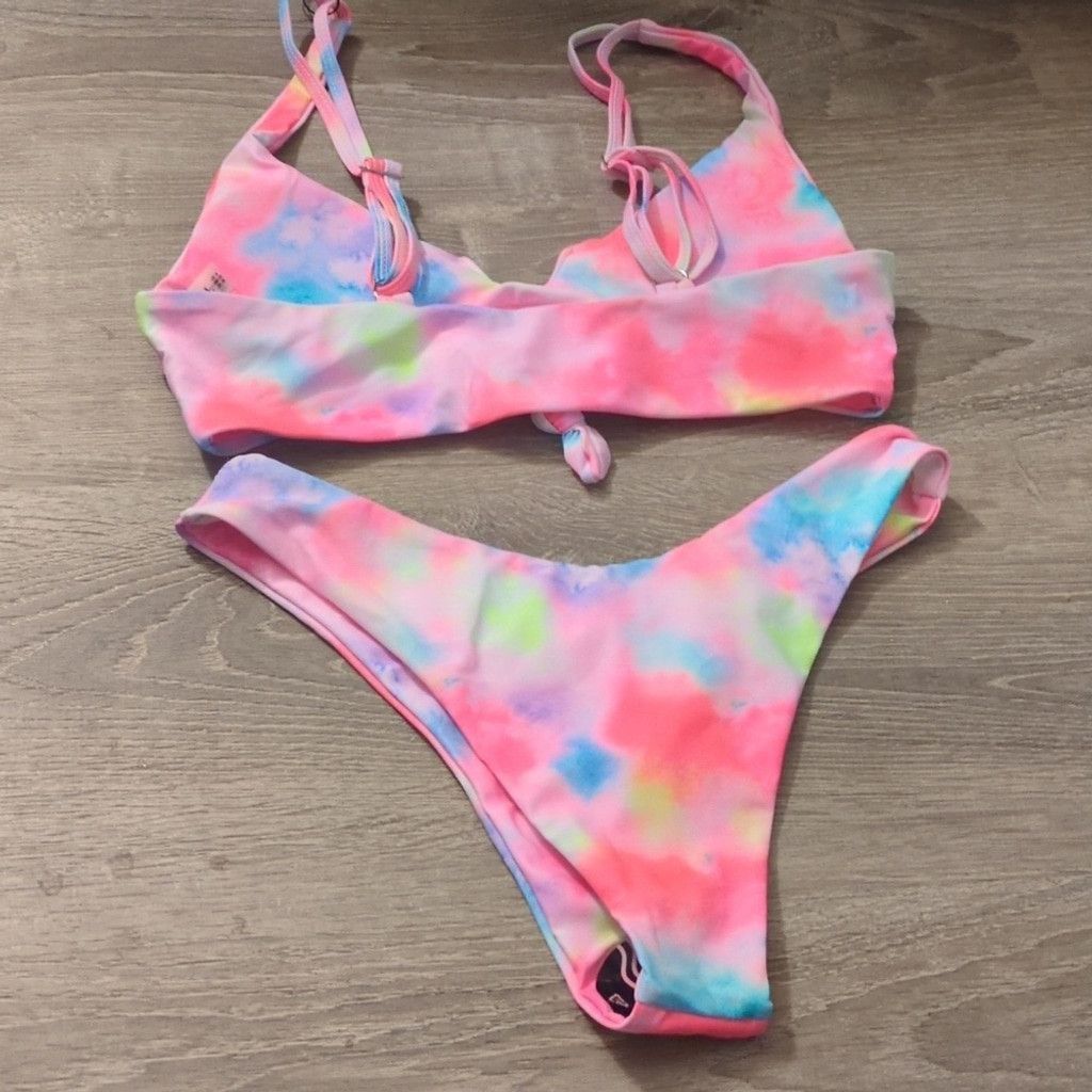 ZAFUL Zaful Tie Dye Bikini Size 6 Size M / US 6-8 / IT 42-44 - 6 Thumbnail