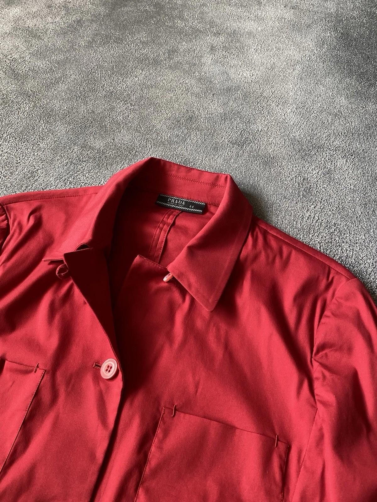 Prada S/S 1997 Prada Runway Double Pocket Blouse Shirt Vintage Size M / US 6-8 / IT 42-44 - 6 Thumbnail