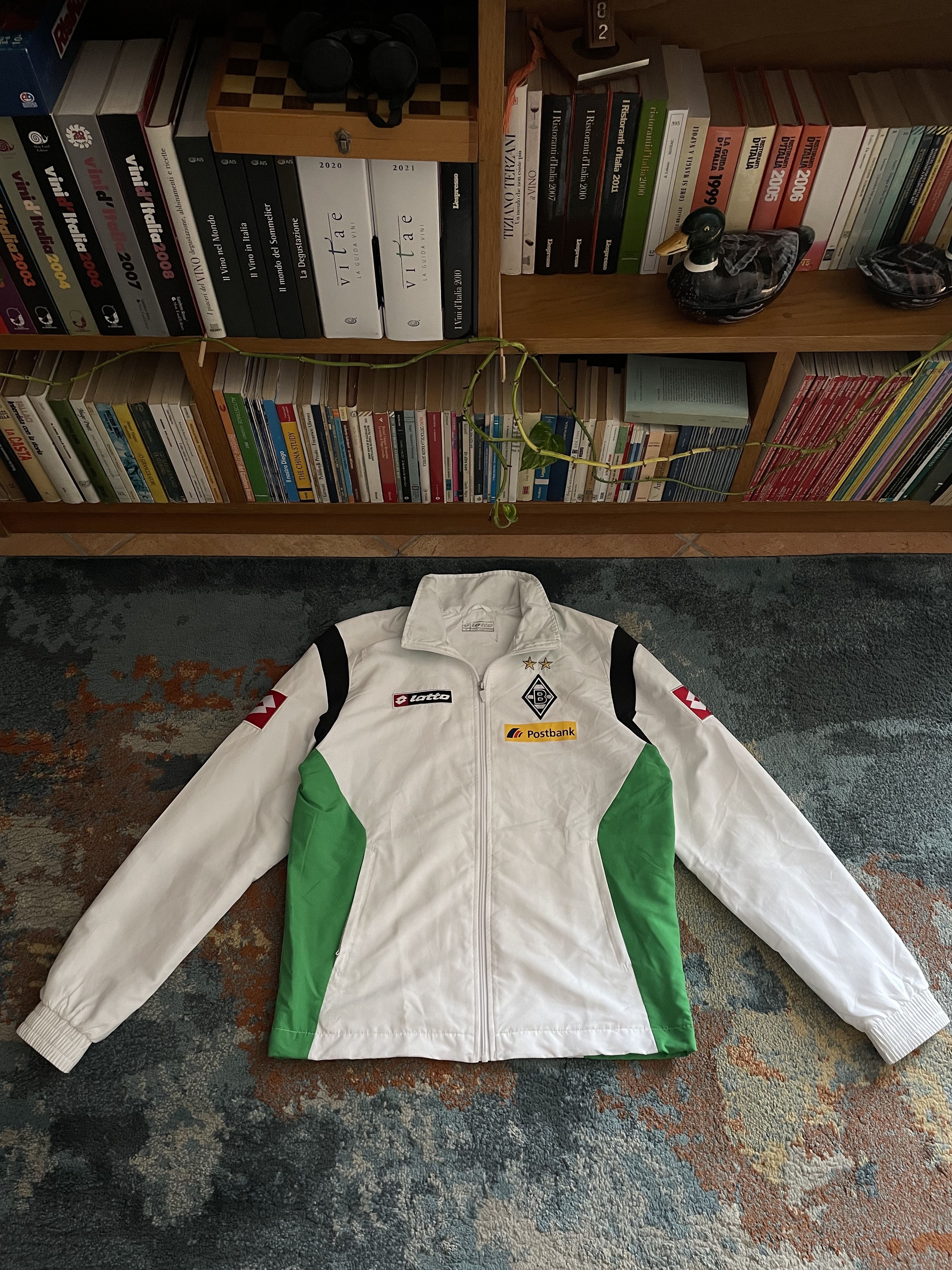 Vintage Lotto Borussia Monchengladbach Vintage Track Jacket Size US S / EU 44-46 / 1 - 1 Thumbnail