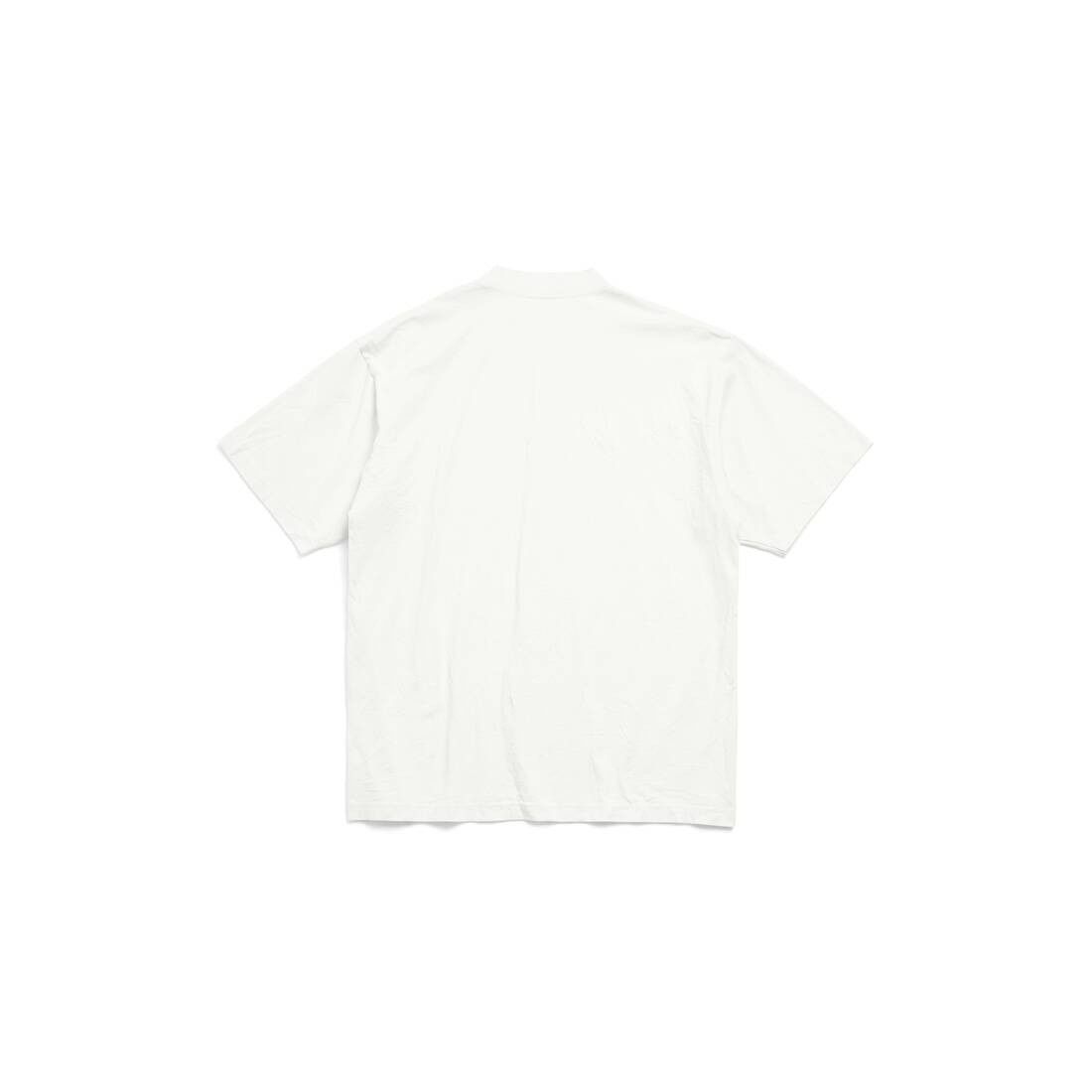 Balenciaga o1s1wg110825 Dup / Loop Sports Icon T-Shirt Medium Fit Size US XXS / EU 40 - 2 Thumbnail