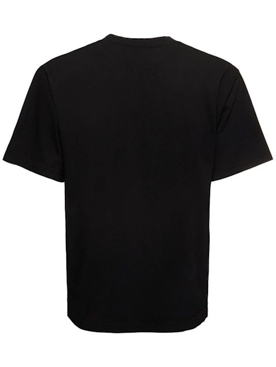 Yohji Yamamoto o1lsvrm0525 Logo Print T-Shirt in Black Size US L / EU 52-54 / 3 - 2 Thumbnail