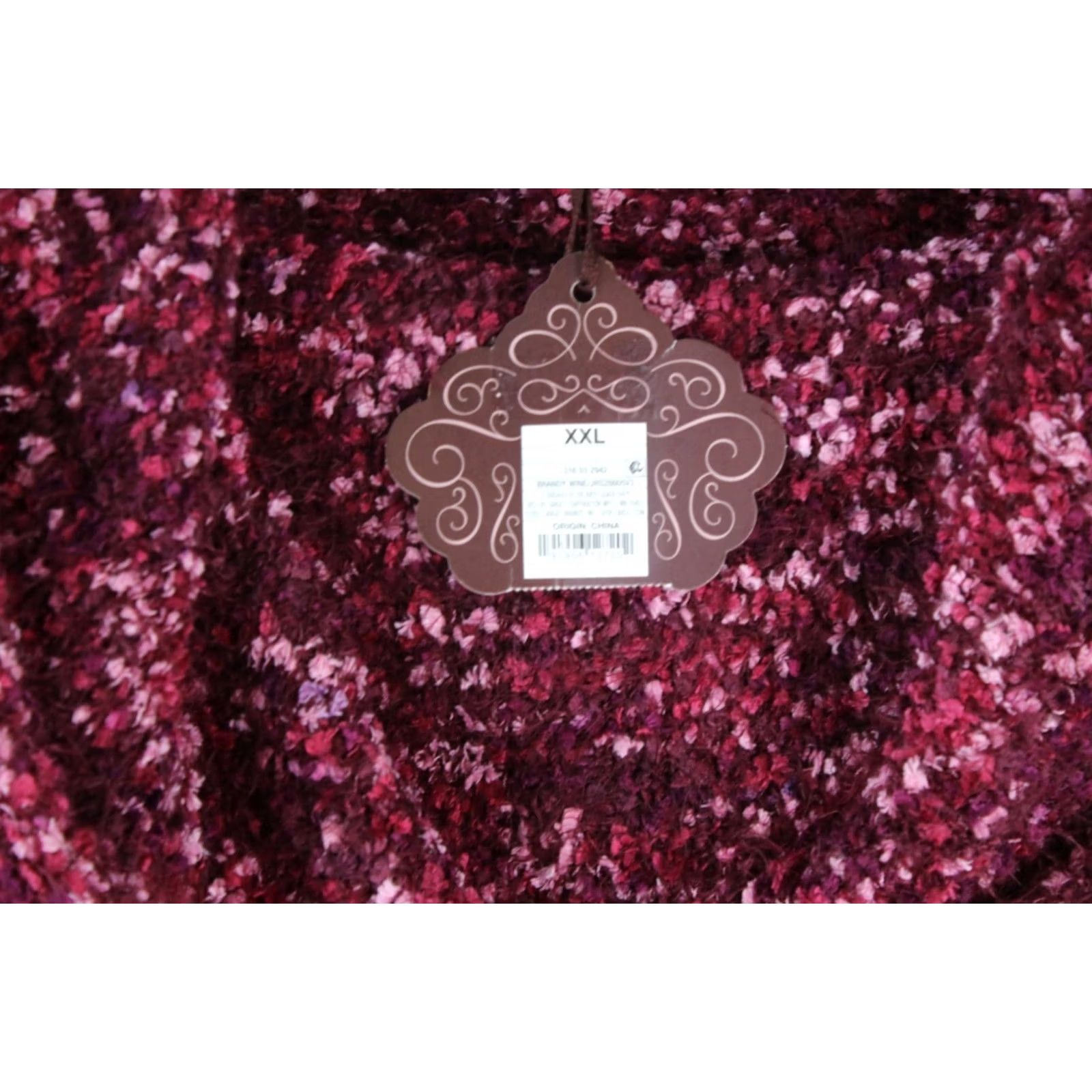 Vintage VINTAGE Knox Rose Womens Brandy Wine On Off Shoulder Pullover Fuzzy Sweater Size XXL Size XXL / US 16-18 / IT 52-54 - 4 Thumbnail