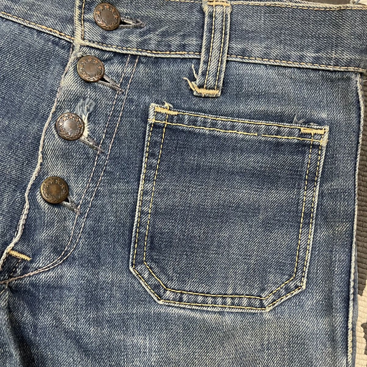 Big John Vintage 80s EL John Big John BootCut Denim Jeans Size 28" / US 6 / IT 42 - 12 Thumbnail