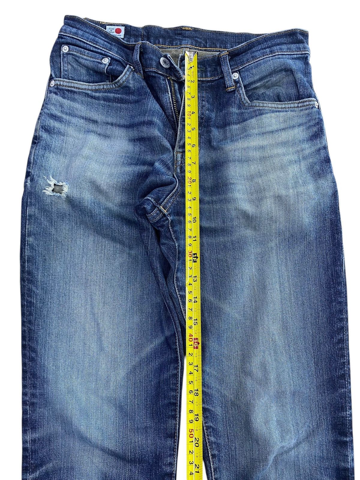 Edwin Vintage Edwin Blue Faded Wash Style Straight Cut Jeans Size US 29 - 6 Thumbnail