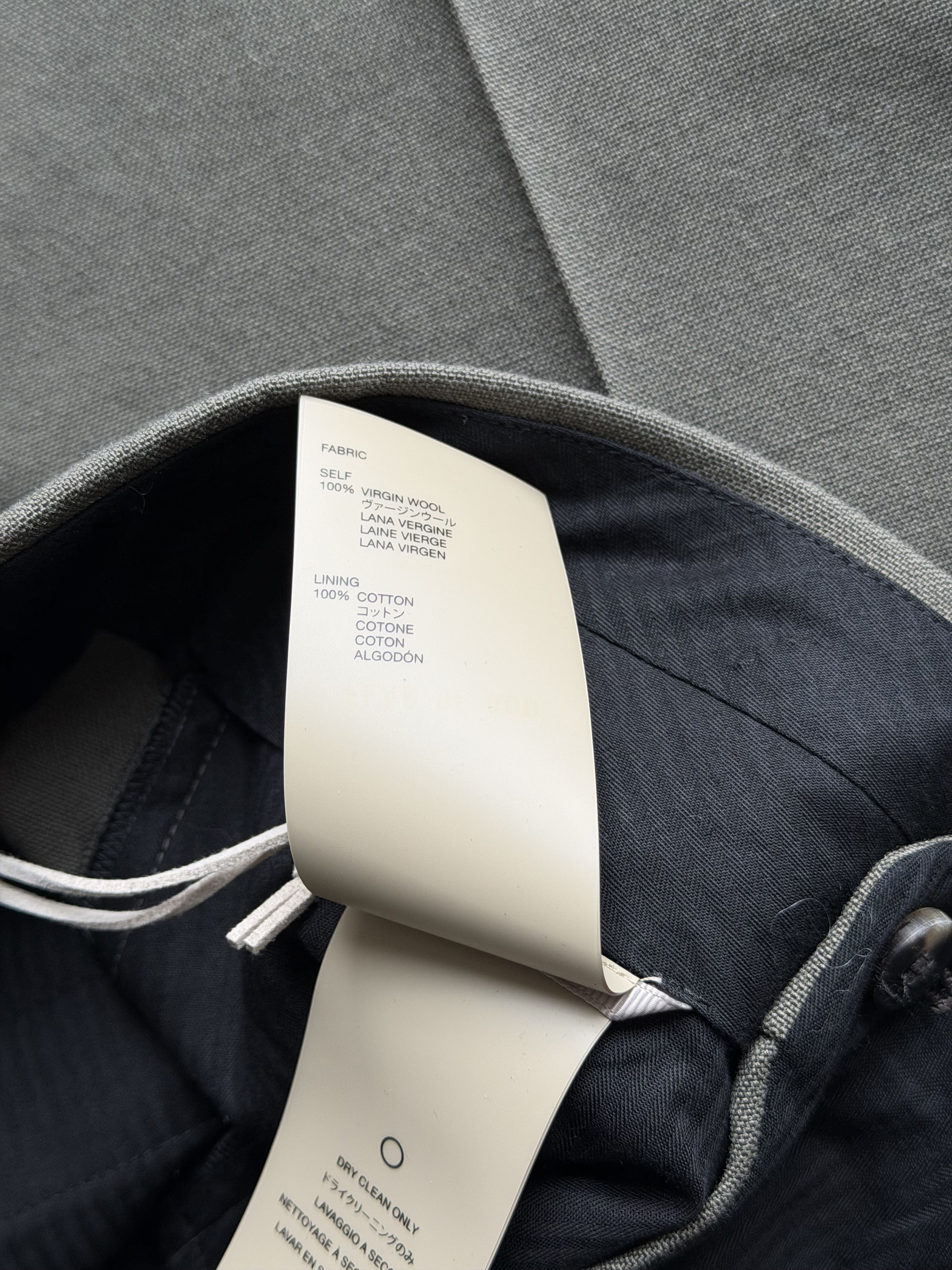 Fear of God Fear of God 8th Collection Wool Trousers in Wood Green Size US 32 / EU 48 - 11 Thumbnail