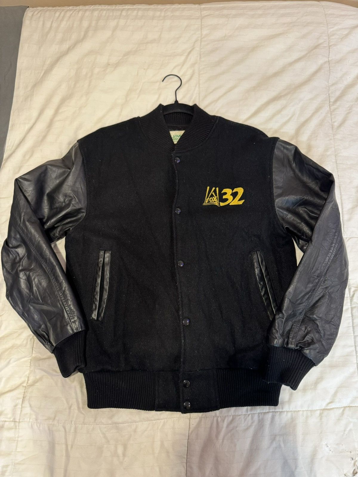 Vintage Vintage Fox News Varsity Jacket Size US M / EU 48-50 / 2 - 1 Thumbnail