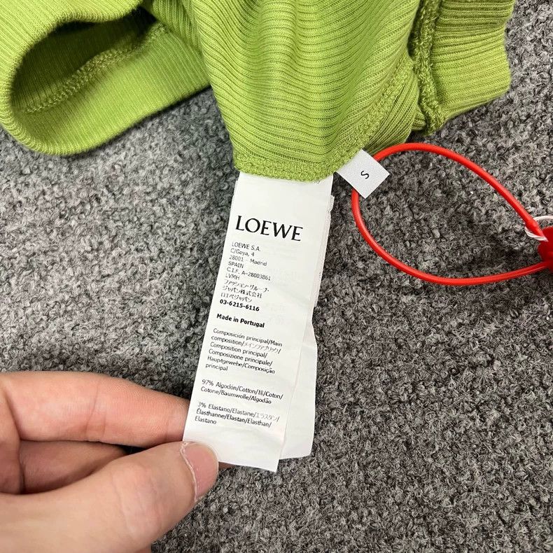Loewe Loewe Stitch Logo Avocado Sport Vests Size S / US 4 / IT 40 - 6 Thumbnail