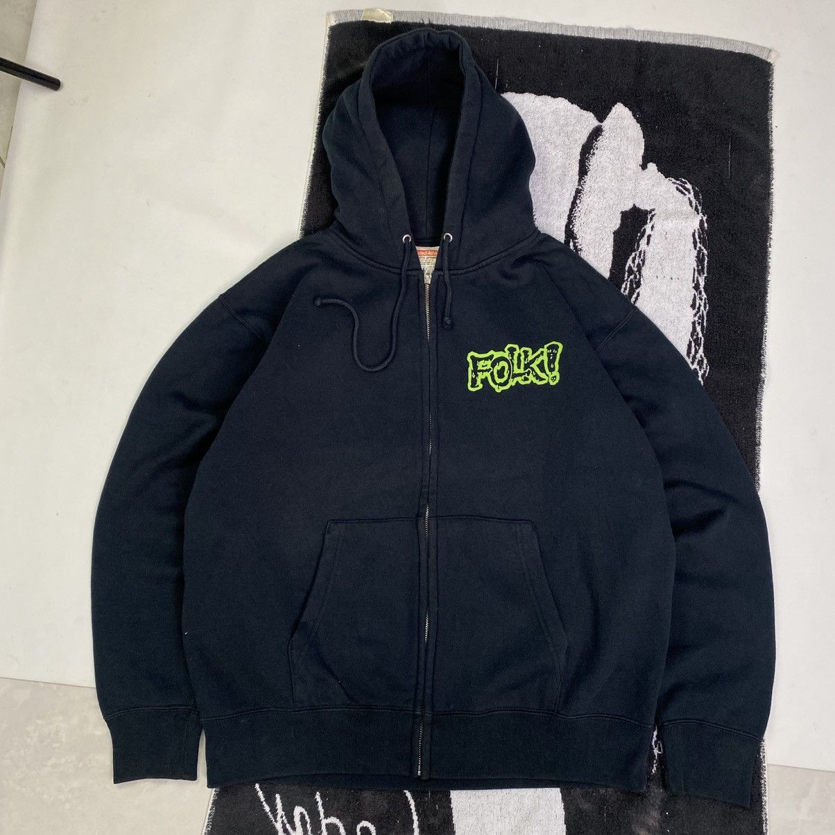 If Six Was Nine × Japanese Brand × Vintage Vintage United athle Band folk japan Hoodie Size US M / EU 48-50 / 2 - 2 Thumbnail