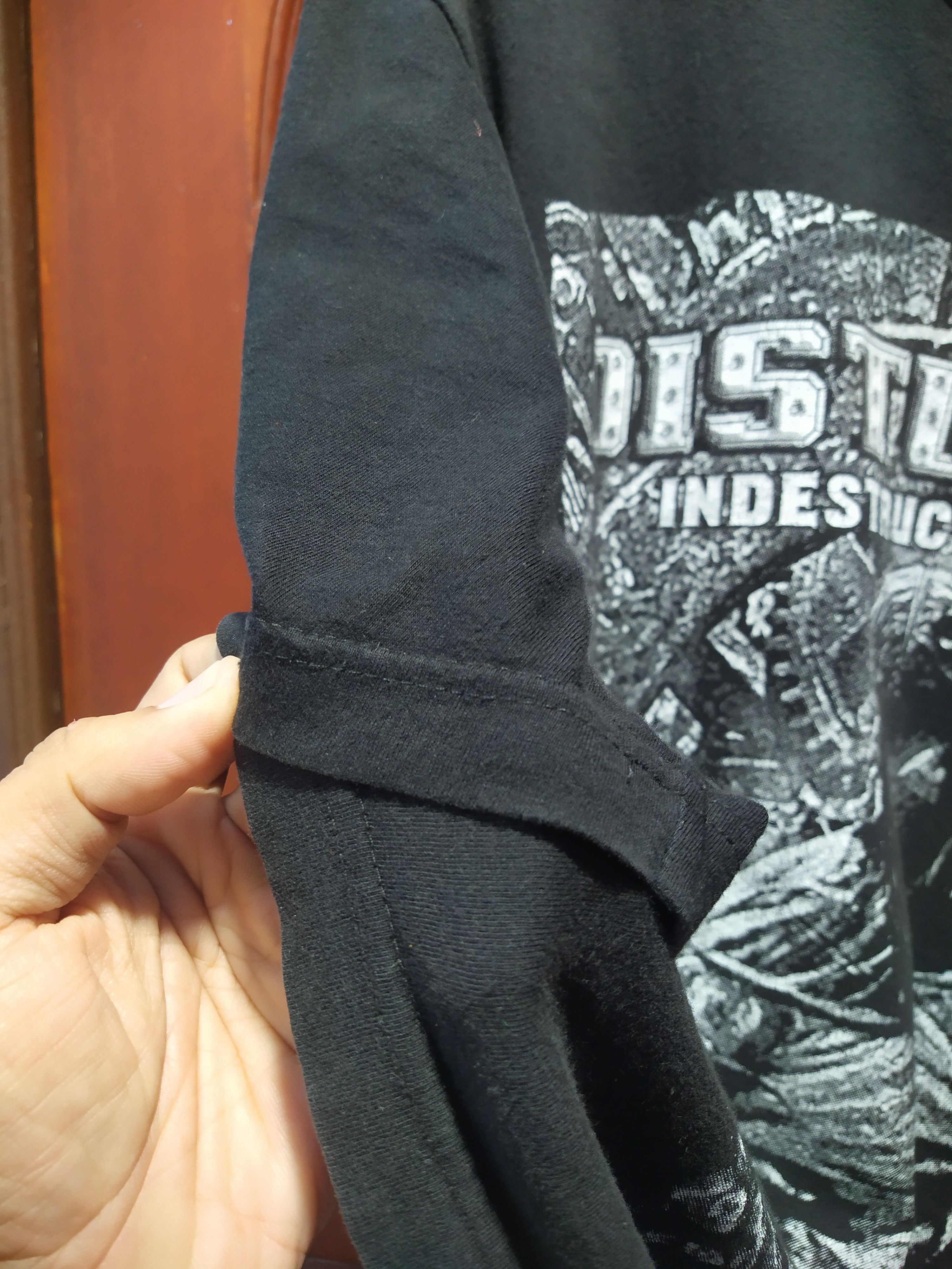 Band Tees Vintage Disturbed Indestructible Rock Tour 2009 Size US XL / EU 56 / 4 - 5 Thumbnail