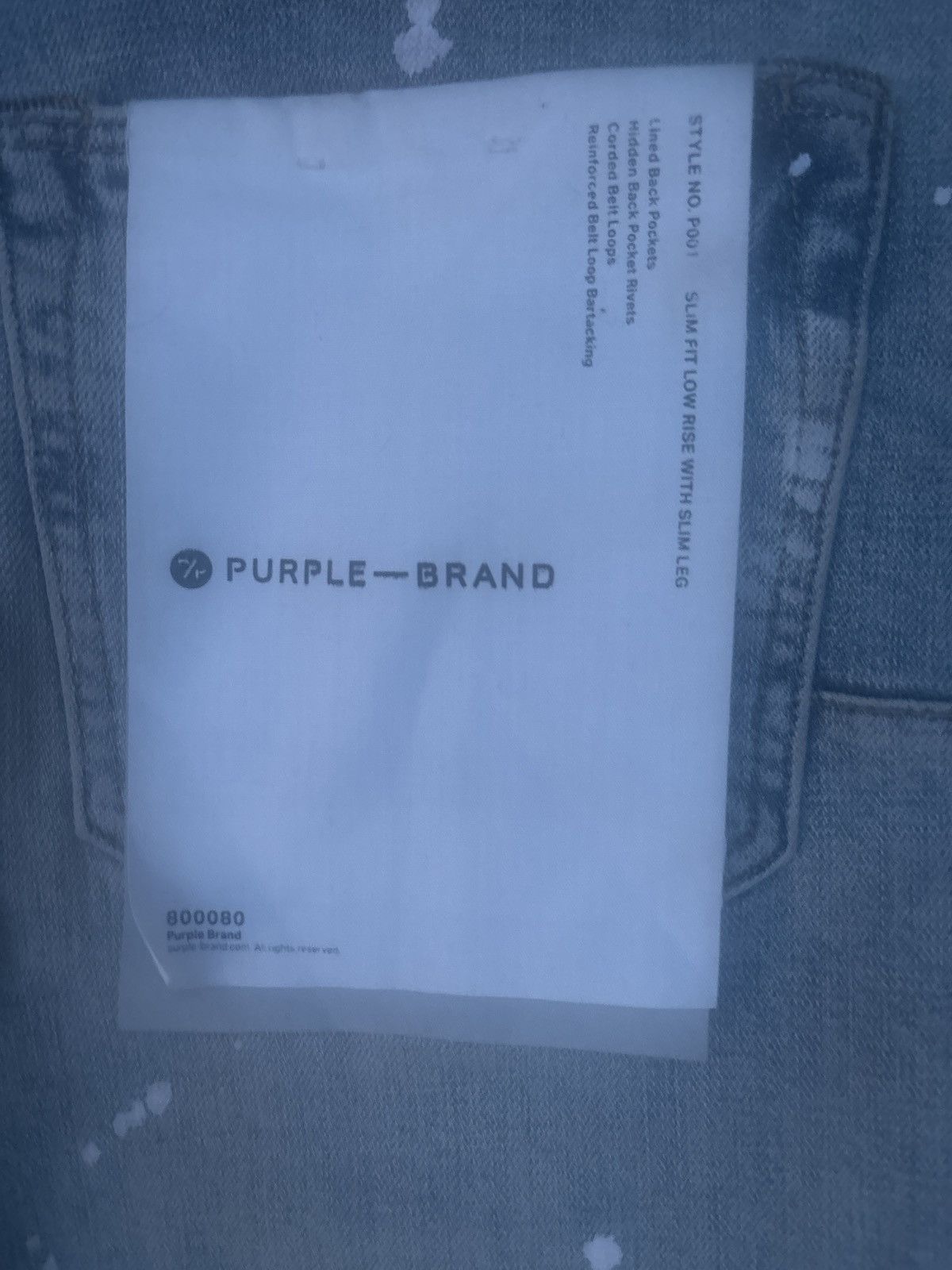 Purple Brand Purple brand Size US 31 - 5 Thumbnail