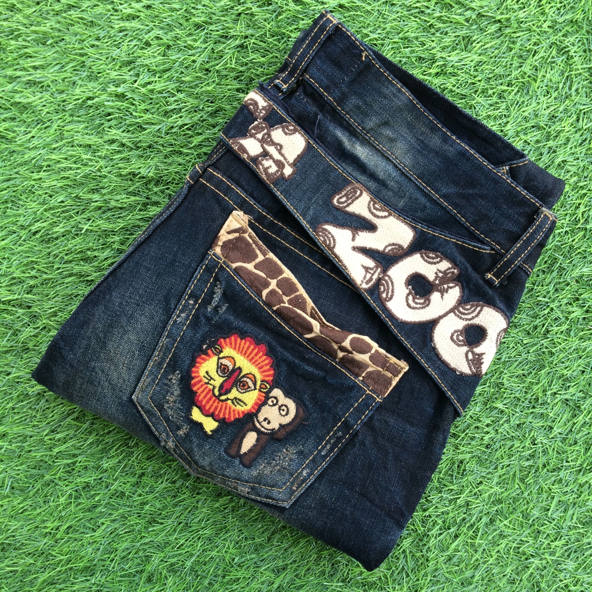 Japanese Brand × Jean Japanese Low Waist Straight Jeans #D-888 Size US 32 / EU 48 - 11 Thumbnail