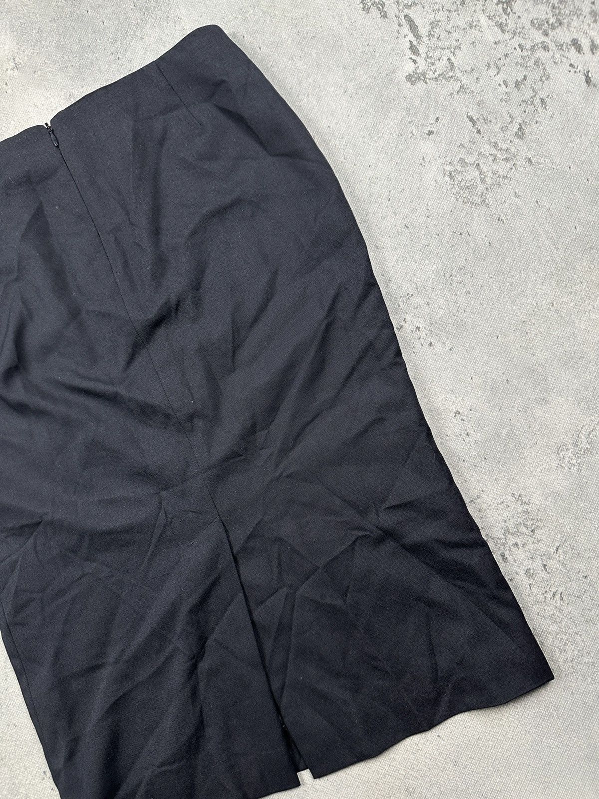 Dolce & Gabbana Dolce & Gabbana Vintage Cashmere Silk Pencil Skirt Tailored Size 28" / US 6 / IT 42 - 12 Thumbnail