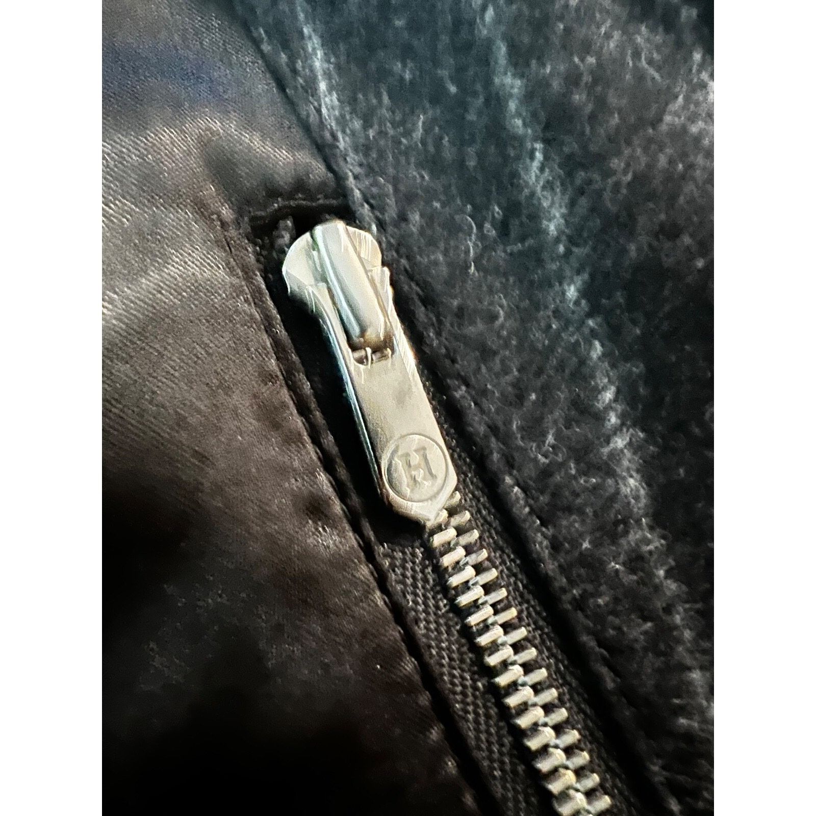 Hermes $5050 Hermes Blouson Bord Cote Wool Bomber Grey IT50 Size US M / EU 48-50 / 2 - 8 Thumbnail