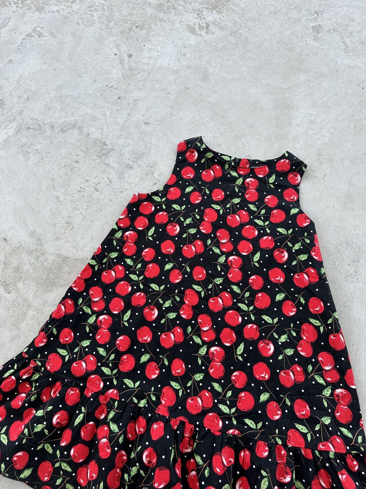 Dolce & Gabbana Dolce & Gabbana Girls Cherry Print Womens Short Dress Size S Size S / US 4 / IT 40 - 2 Thumbnail