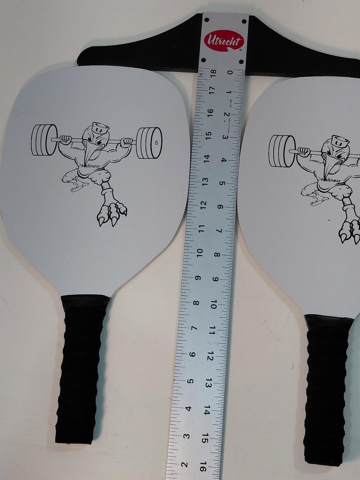 Sahara Club Lot Of 2 UM Pickleball Paddles White Paddle USA Approved Size ONE SIZE - 9 Thumbnail