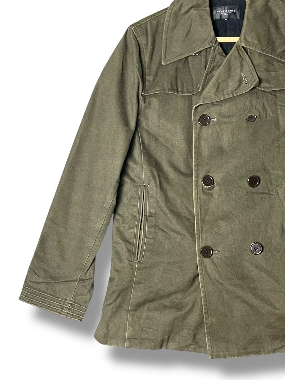 Japanese Brand × United Arrows × Vintage Blue Label x United Arrows Double Breasted Coat (40) Size US M / EU 48-50 / 2 - 4 Thumbnail