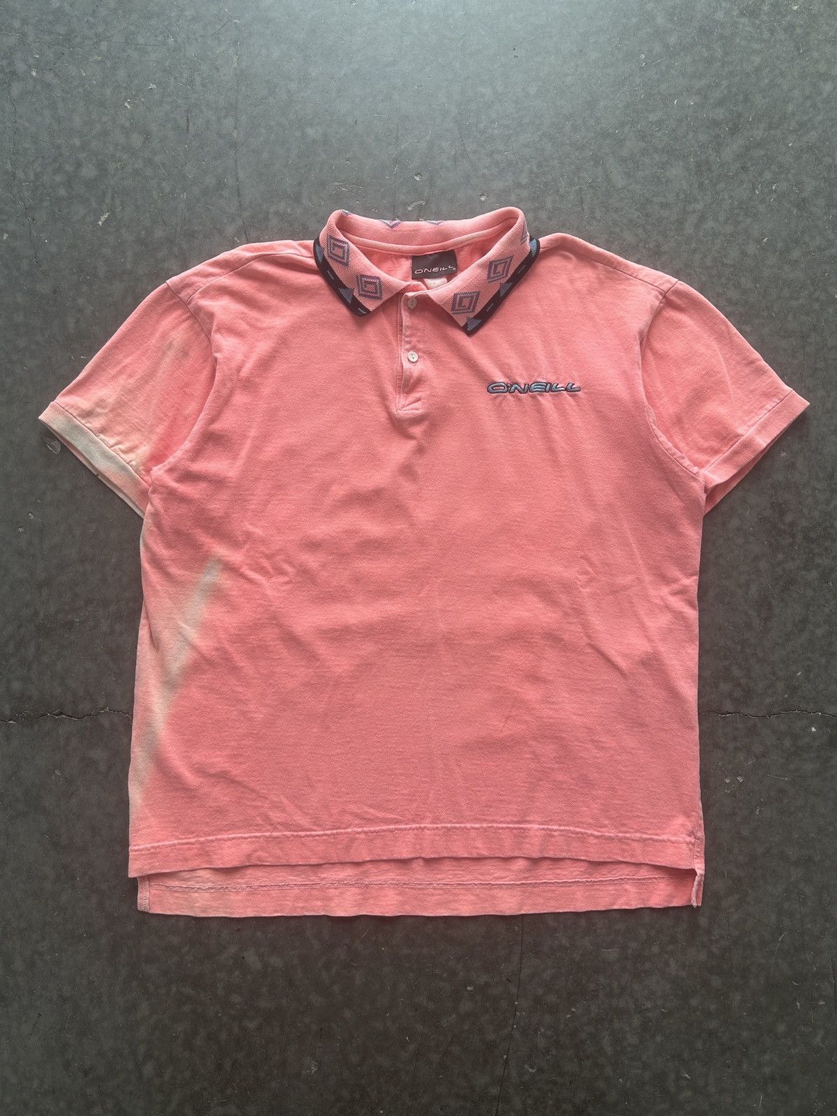 O'Neill × Vintage Vintage 90s O’Neill Surf Polo Shirt Embroidered Logo Size US L / EU 52-54 / 3 - 1 Thumbnail