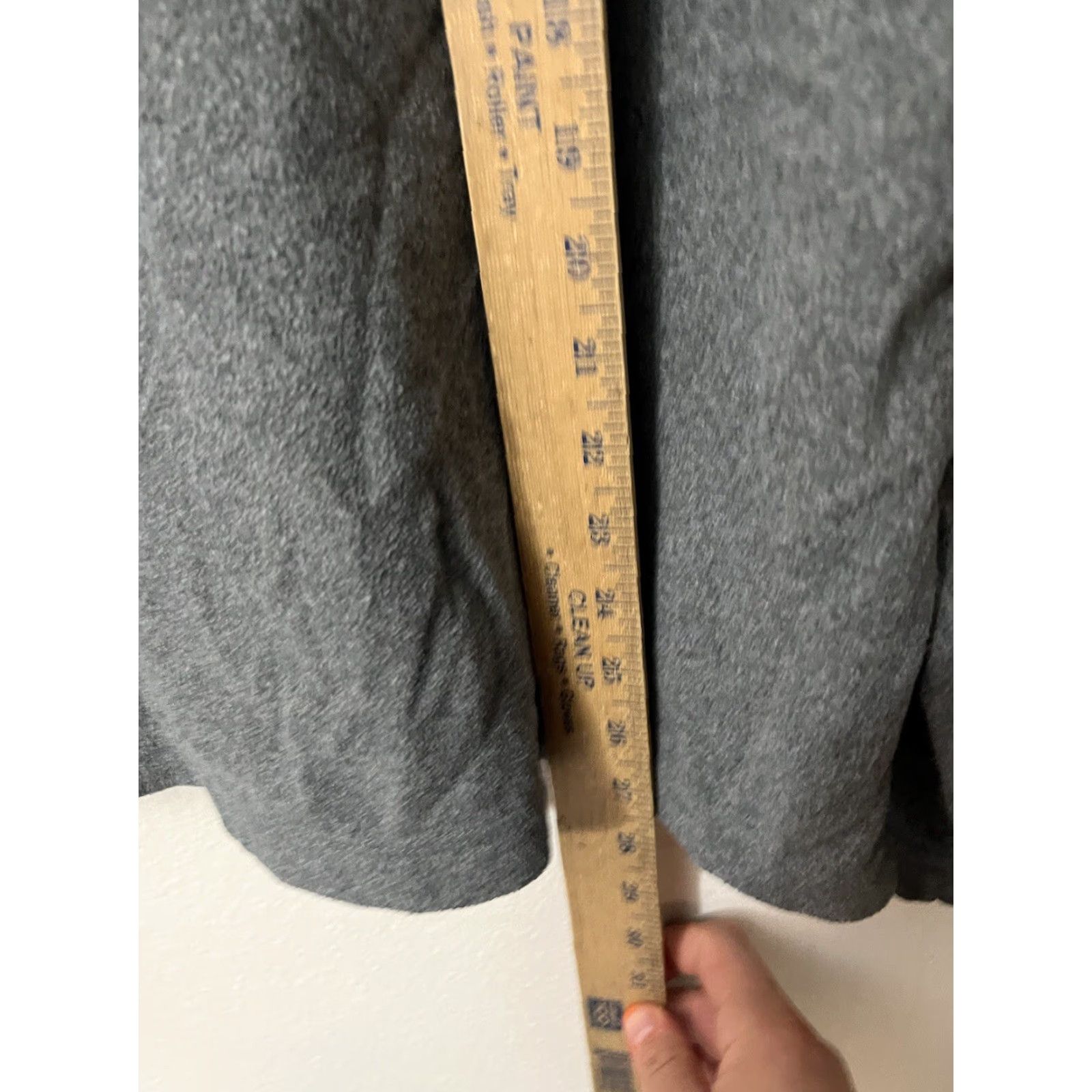 Lands' End Lands' End Pullover 1/4 Zip Sweater Mens Large 42-44 Gray Cotton Crew Neck Zip Long Sleeve Casual Mens Clothing Size US L / EU 52-54 / 3 - 5 Thumbnail