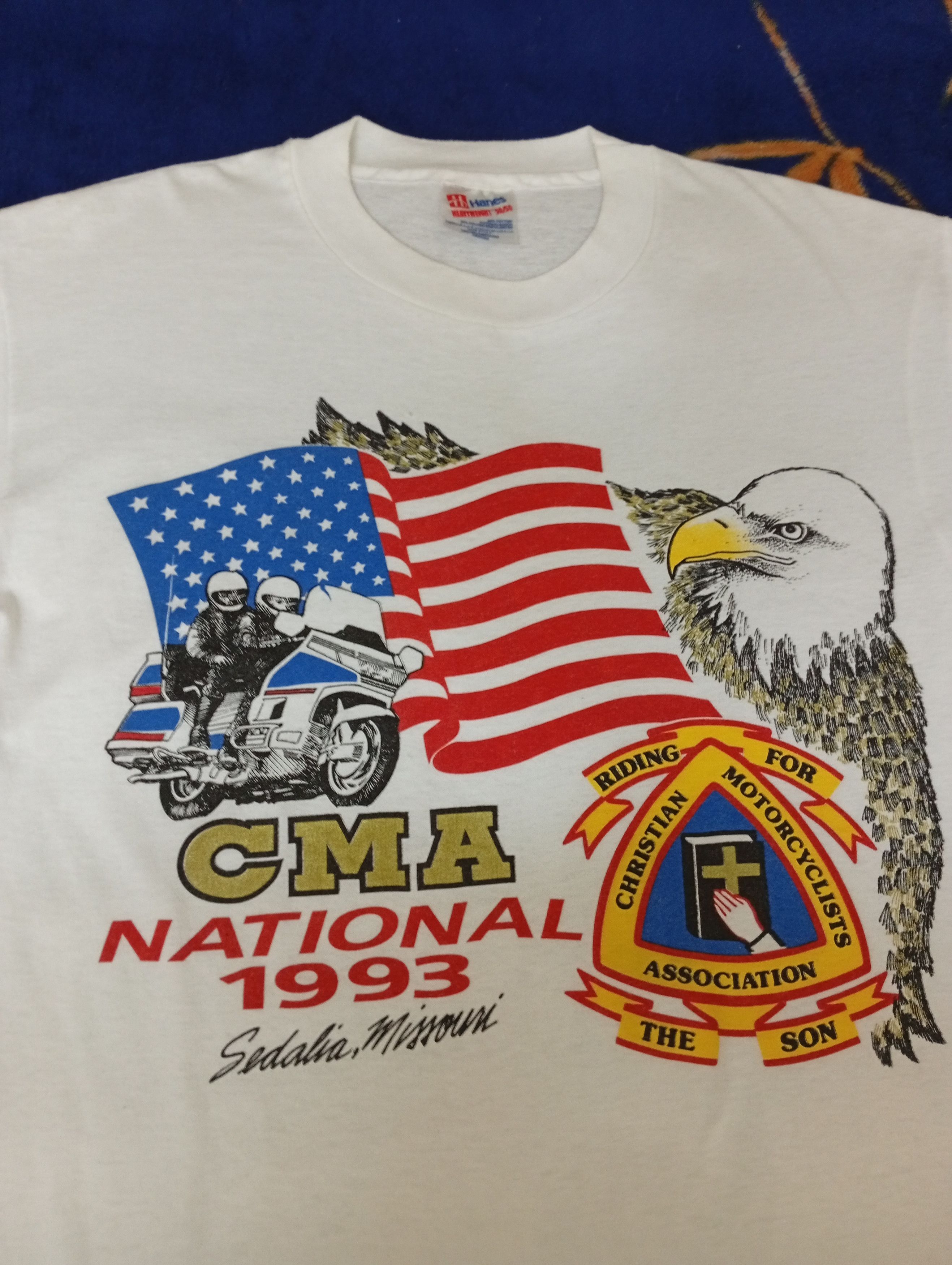 Vintage Vintage X Christian motorcyclists Size US M / EU 48-50 / 2 - 8 Thumbnail