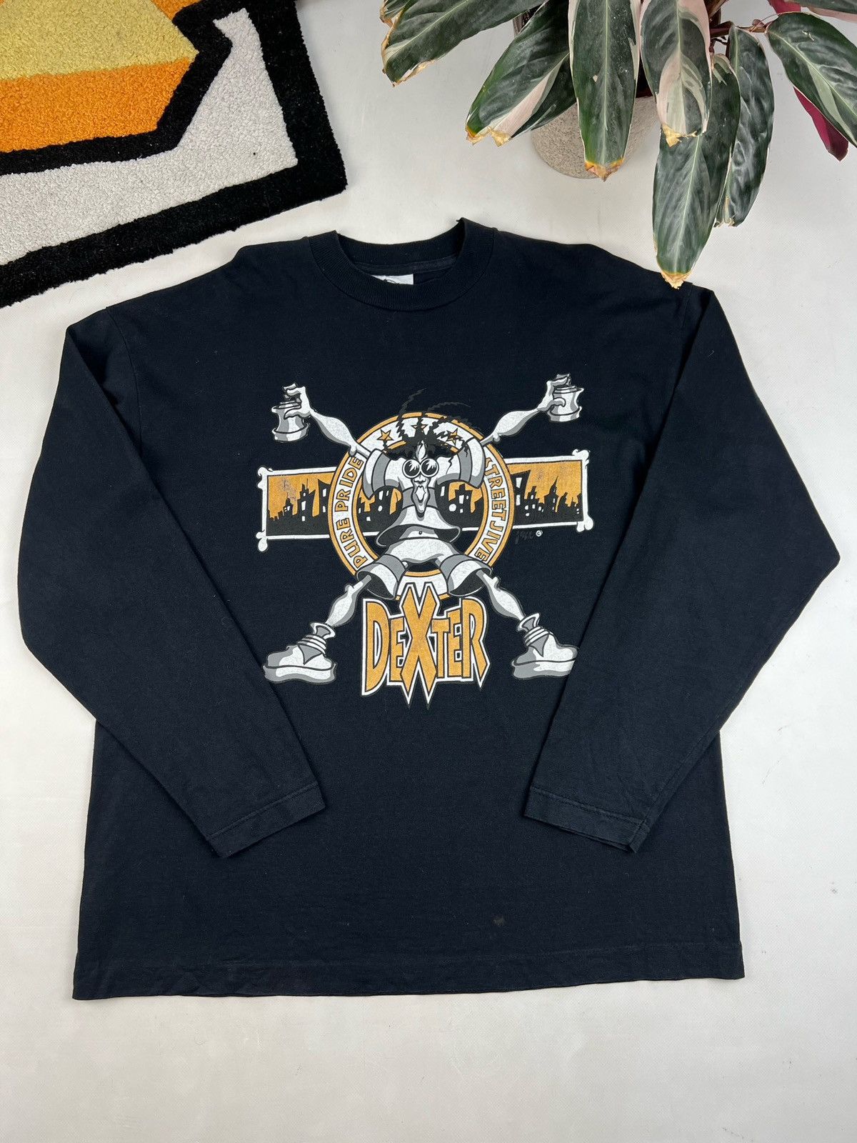 Ecko Unltd. × JNCO × Southpole DEXTER LONGSLEEVE GRAFFITI VINTAGE RAP HIP HOP Y2K TEE Size US XL / EU 56 / 4 - 8 Thumbnail