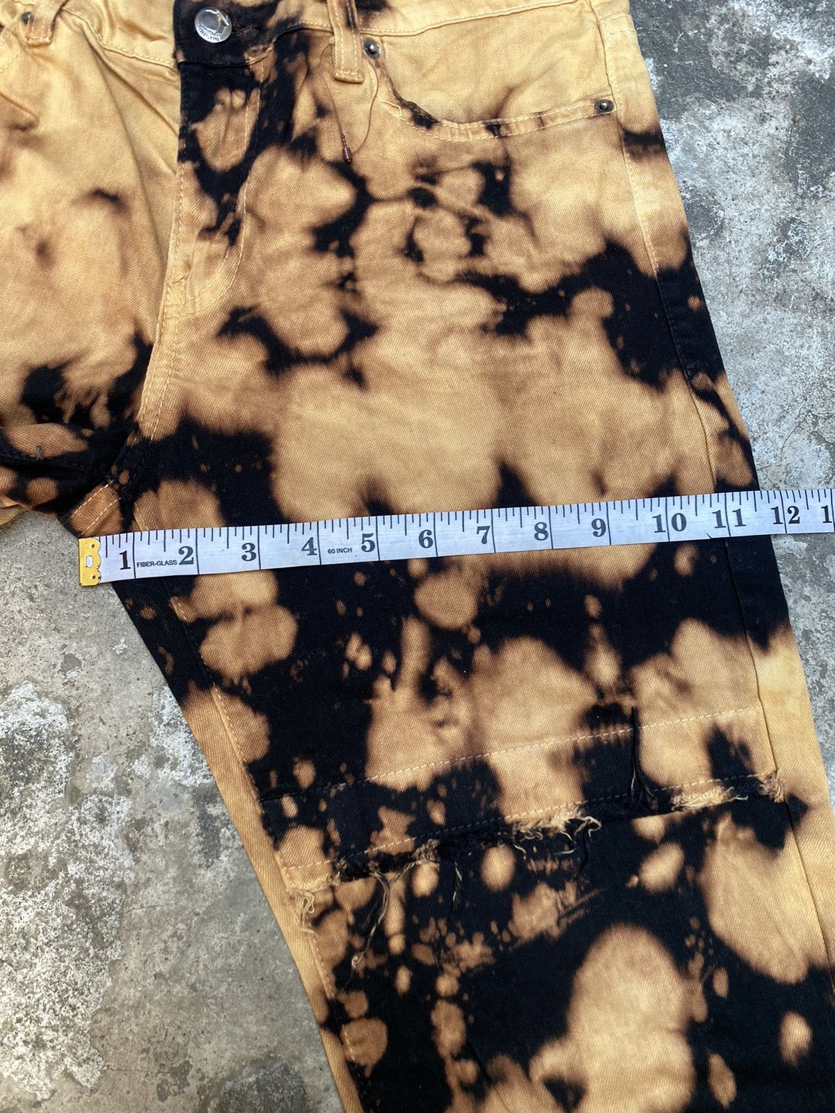 Rustic Dime Rustic Dime Tie Dye Denim Taper Fit Size US 31 - 9 Thumbnail