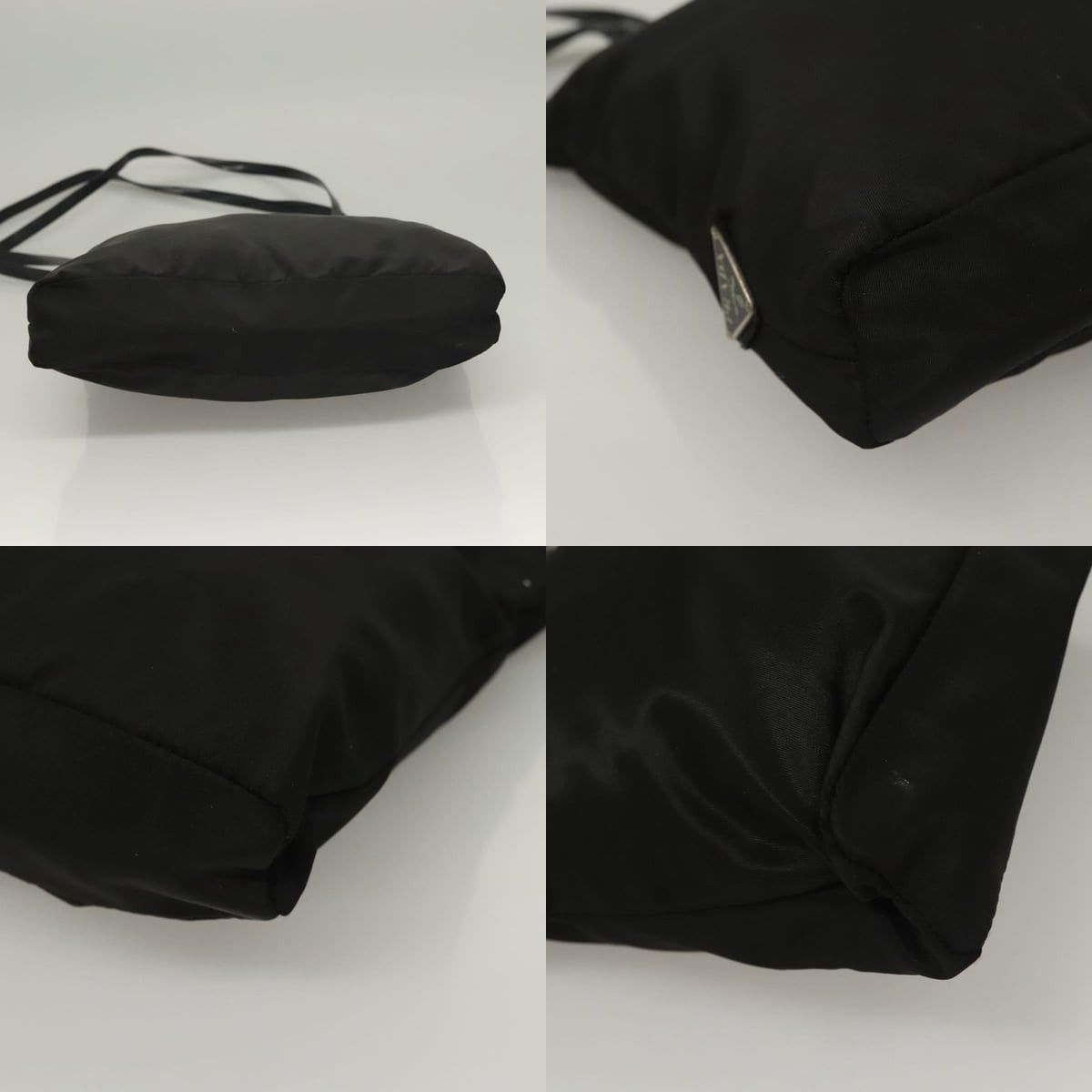 Prada PRADA Shoulder Bag Nylon Black Silver Size ONE SIZE - 10 Thumbnail