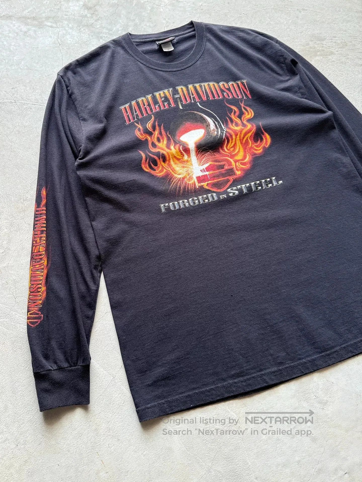 Vintage Vintage 00s Harley Davidson Yellowstone Choppers Tee. Size US XL / EU 56 / 4 - 3 Thumbnail