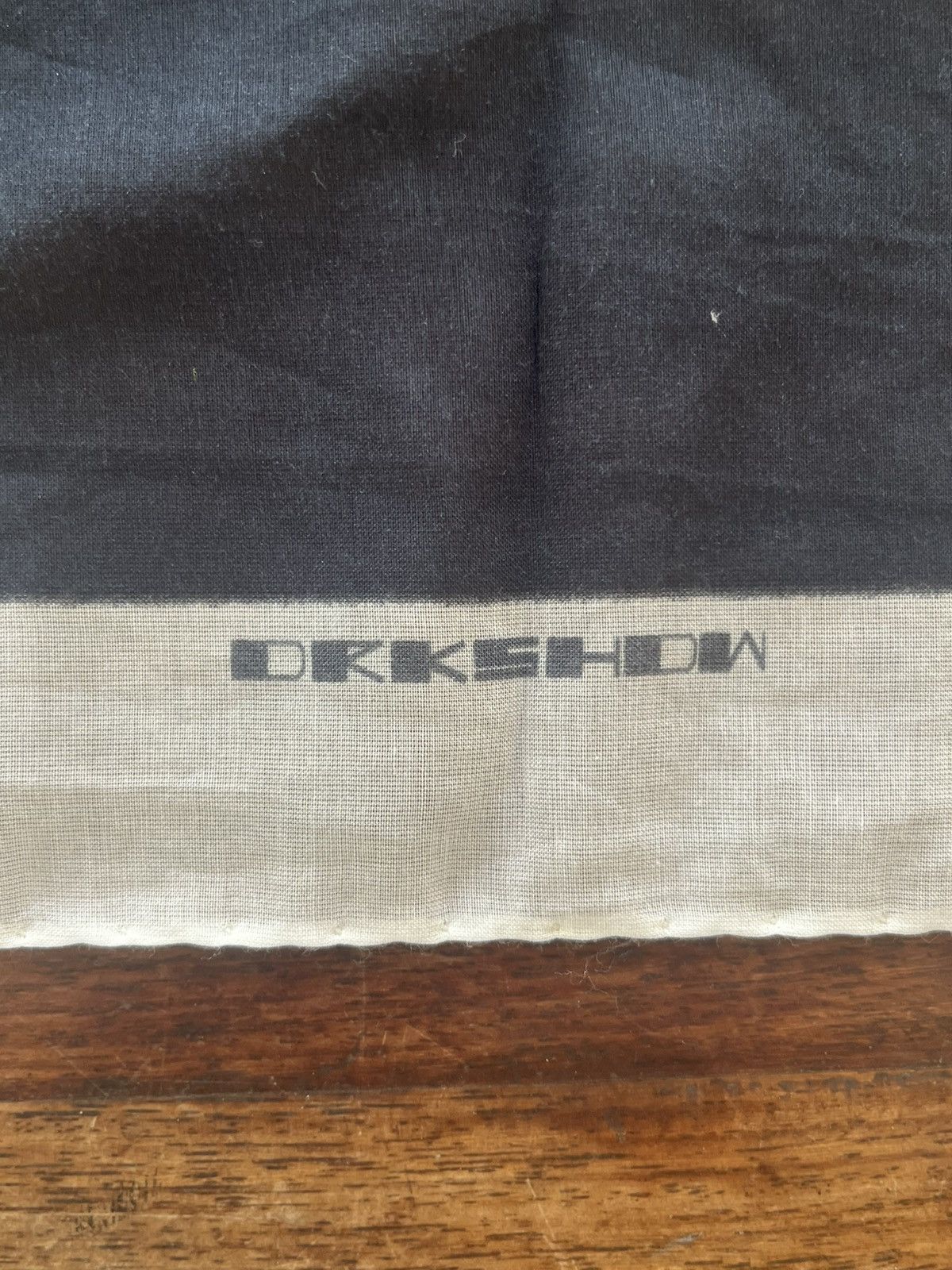 Rick Owens Drkshdw Rare 2013 Rick Owens DRKSHDW Bandana / Pocket Square Size ONE SIZE - 4 Thumbnail