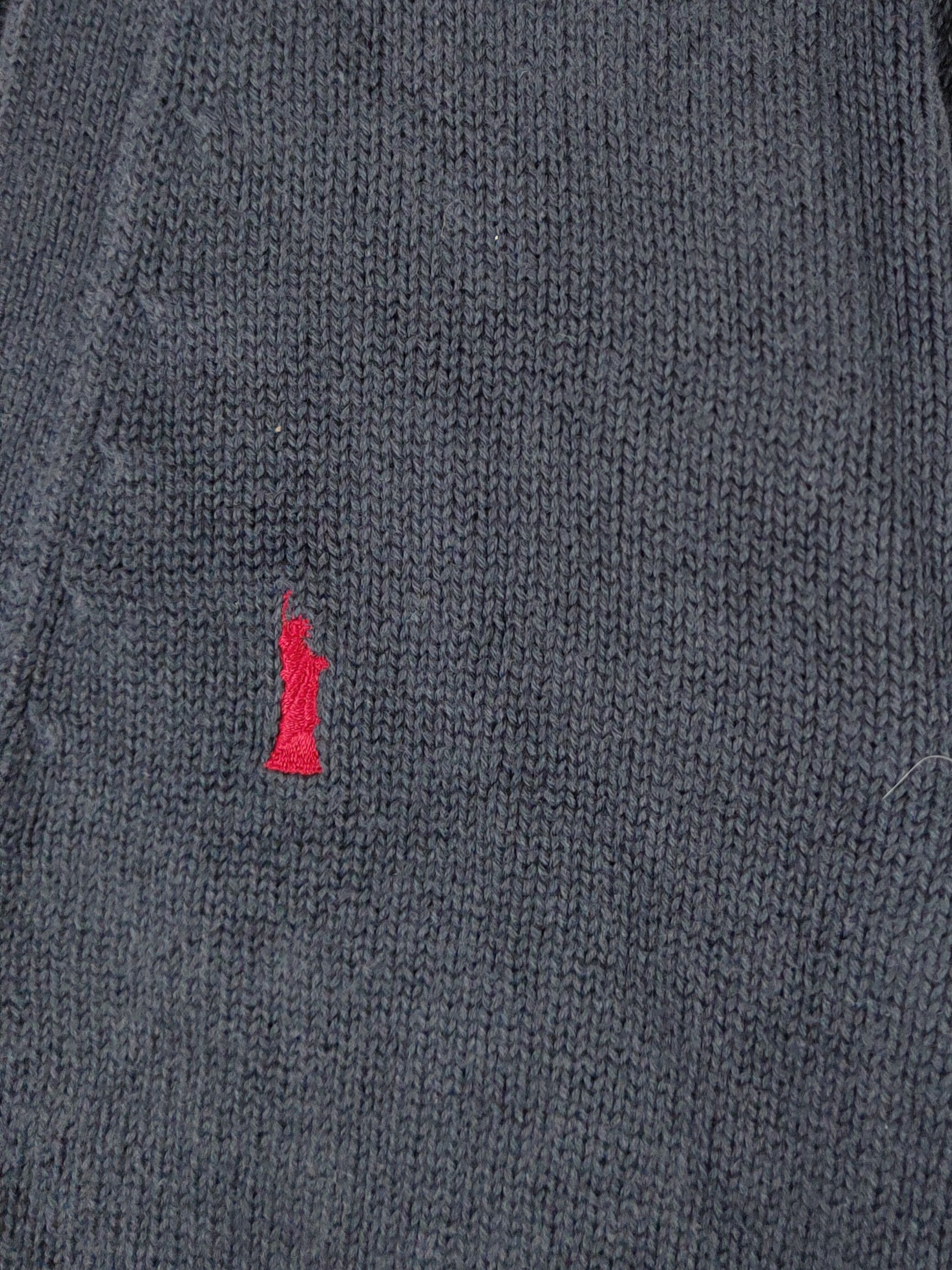 Homespun Knitwear × Japanese Brand East Boy Navy Knitwear Cardigan #W2020 Size US M / EU 48-50 / 2 - 3 Thumbnail