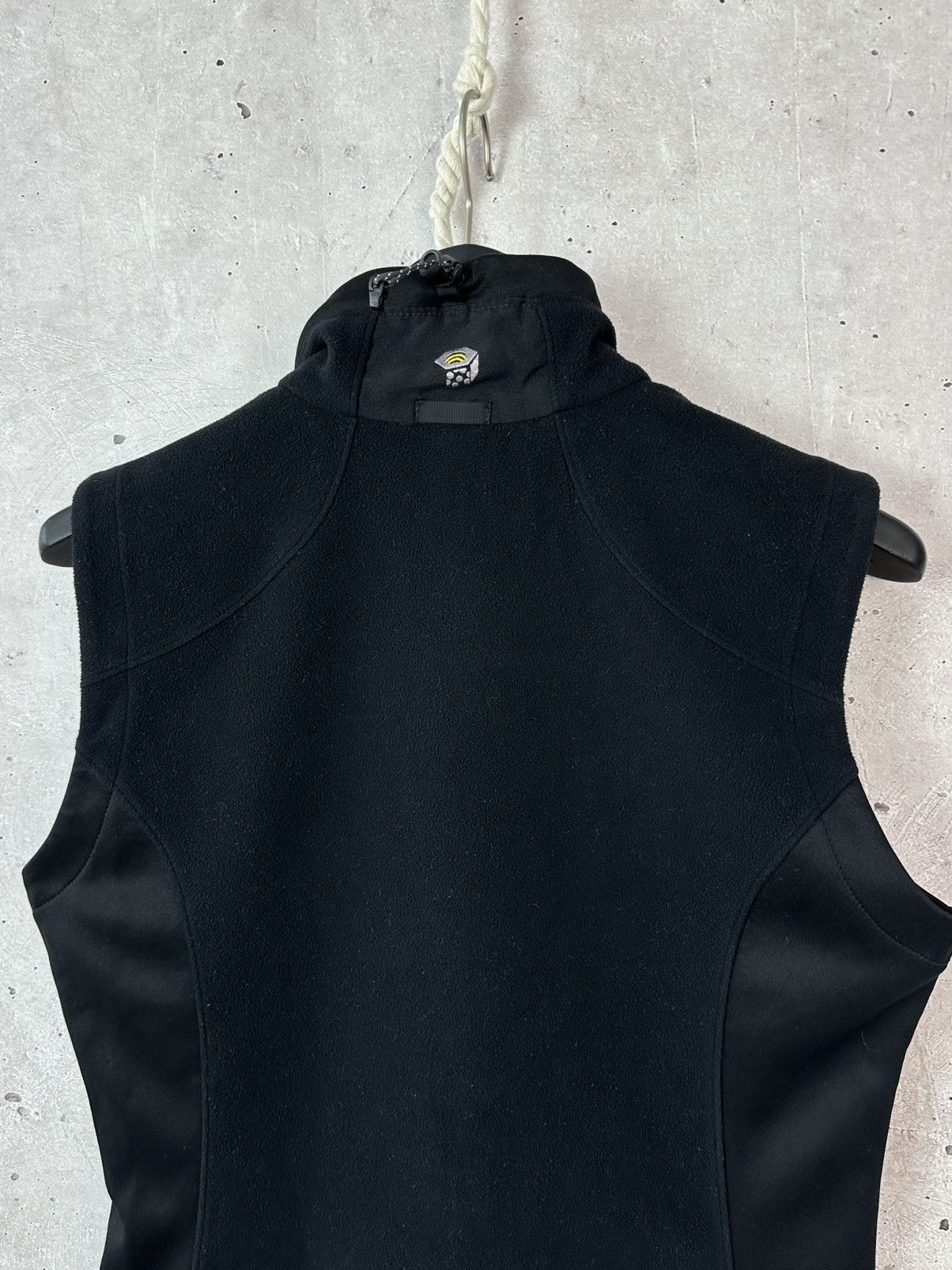 Mountain Hardwear Mountain Hardwear Black Full Zip Windstopper Fleece Vest Size S / US 4 / IT 40 - 8 Thumbnail