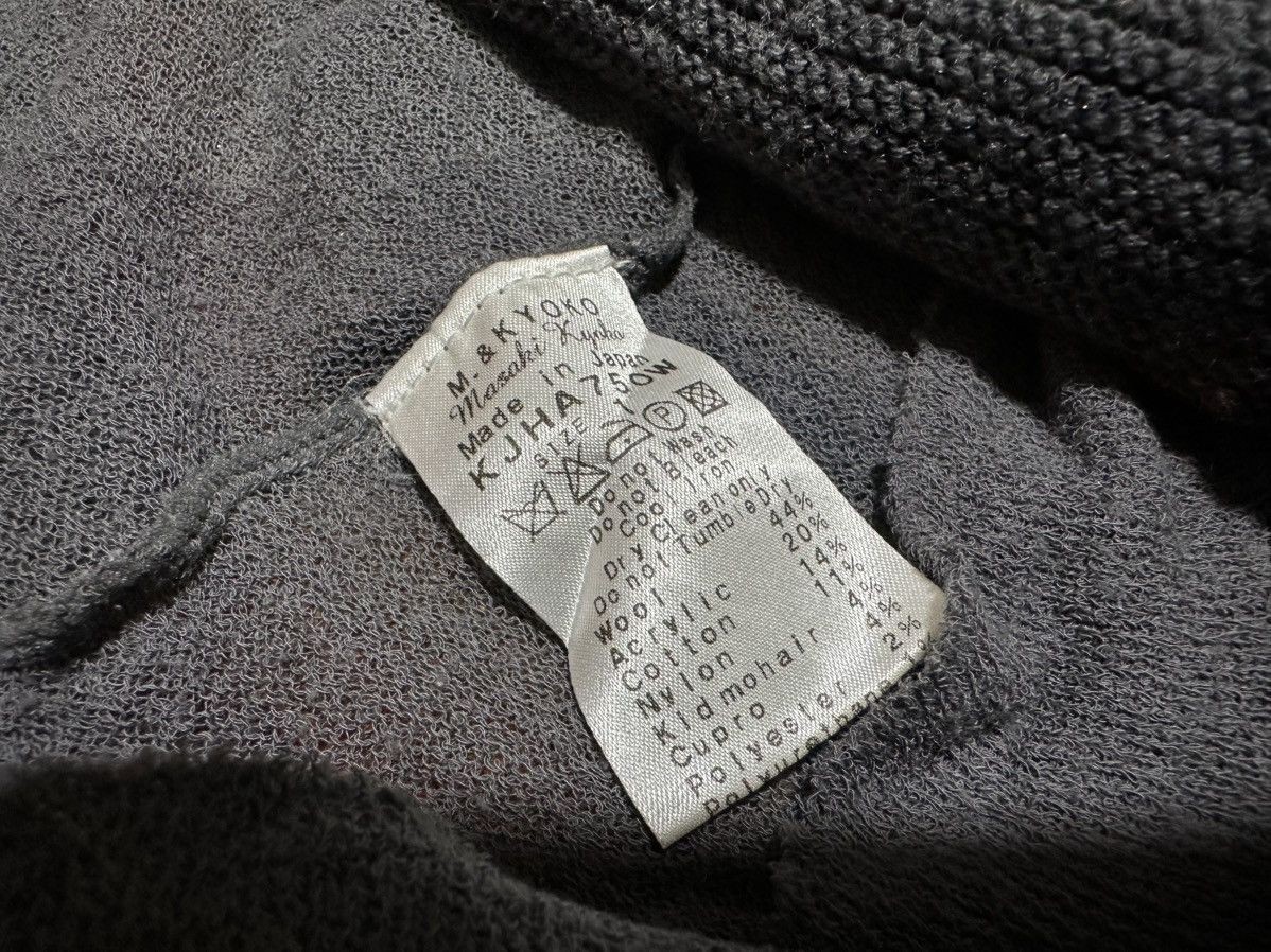 Japanese Brand 🔥Rare Vintage M.&Kyoko Double Layer Mesh Knit Sweater Size US S / EU 44-46 / 1 - 13 Thumbnail