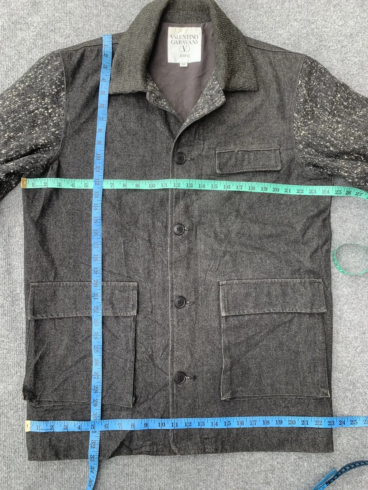Valentino Valentino Garavani jeans wool blend chore jacket. Size US M / EU 48-50 / 2 - 4 Thumbnail