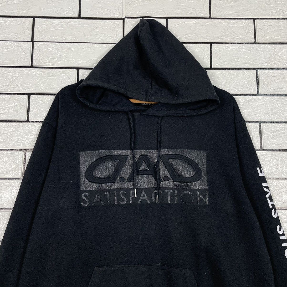 Japanese Brand DAD Satisficaton Pullover Hoodie Size US L / EU 52-54 / 3 - 2 Thumbnail