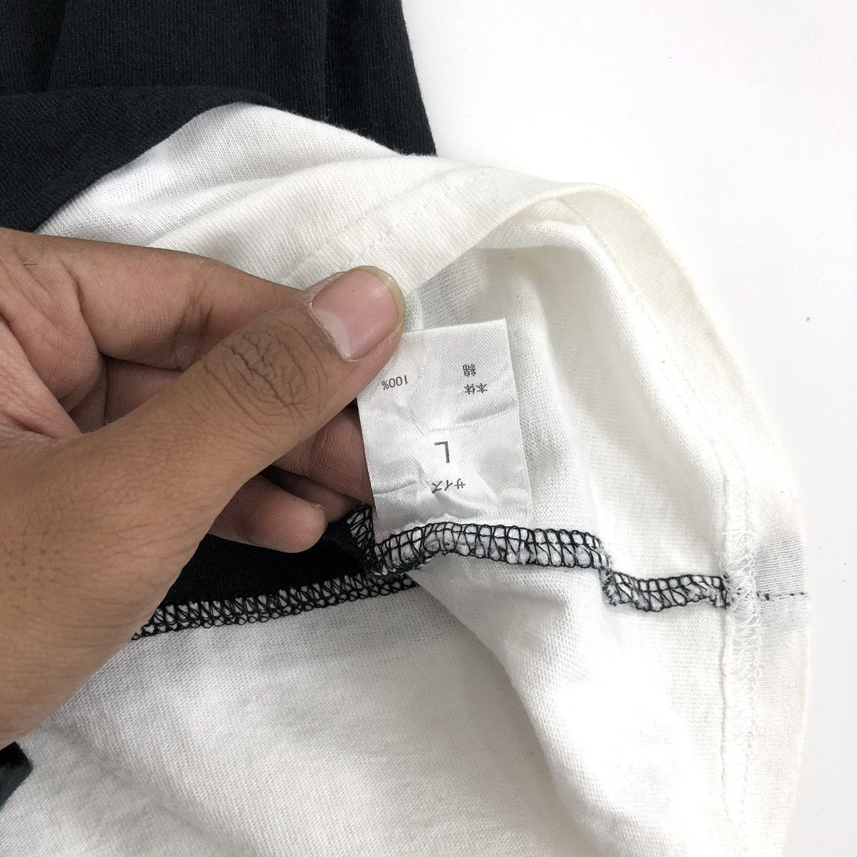 Number (N)ine × Takahiromiyashita The Soloist. Number (N)ine Denim / Travis Flacko Scott 2 Tone Pocket Tee Size US L / EU 52-54 / 3 - 6 Thumbnail