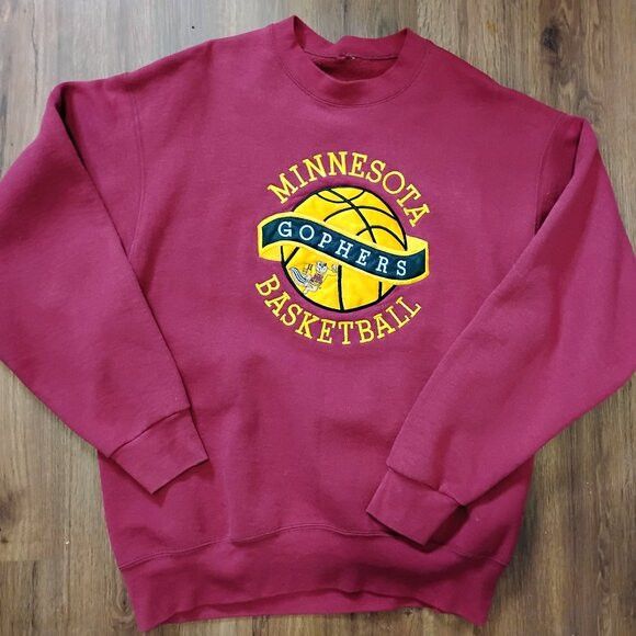 Other Vintage Minnesota Gophers Basketball Crewneck Sweatshirt Size US XL / EU 56 / 4 - 2 Thumbnail