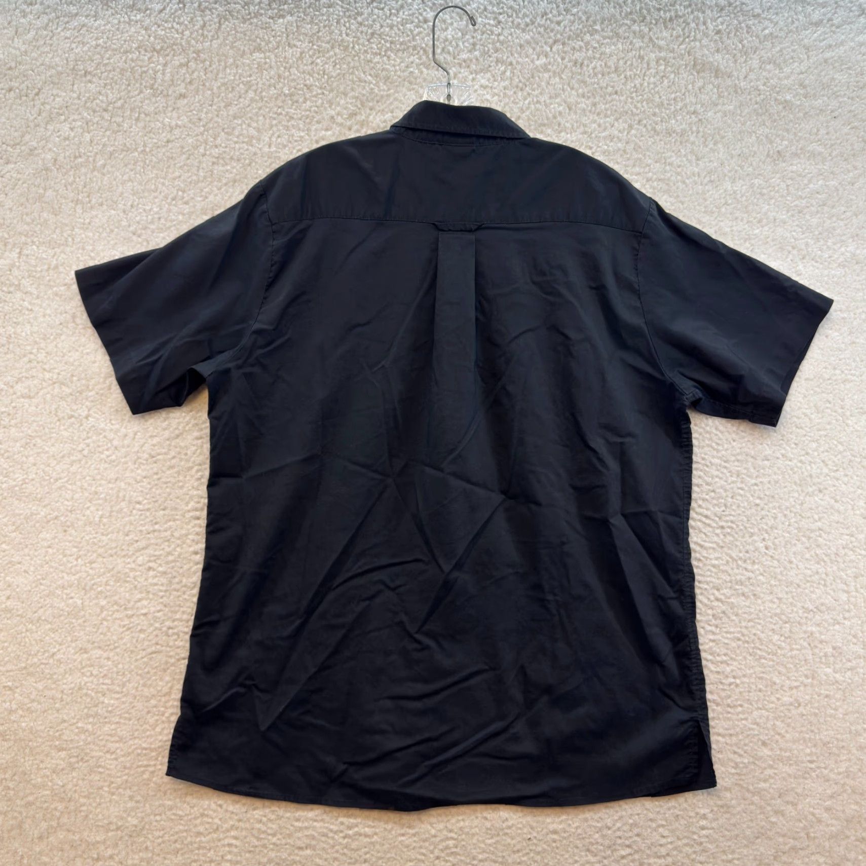 Vintage VINTAGE Burger King Employee Work Shirt 2XL Black Button Up Pocket Unisex Mens Girls Womens Size US XXL / EU 58 / 5 - 2 Thumbnail