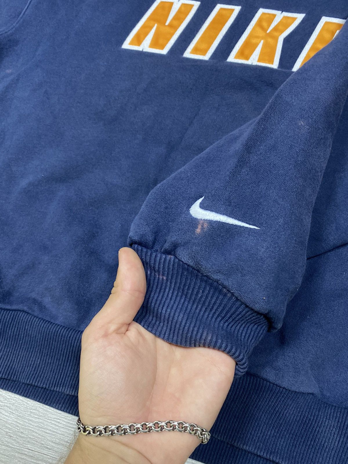 Nike Nike spell out big logo sweatshirt Size US L / EU 52-54 / 3 - 8 Thumbnail