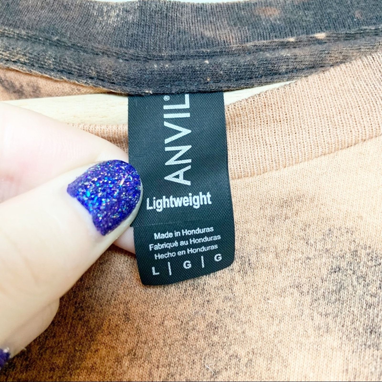 Anvil Shoot the Hog Black Tie Dye Graphic Tee Unisex Size Medium Size M / US 6-8 / IT 42-44 - 5 Thumbnail