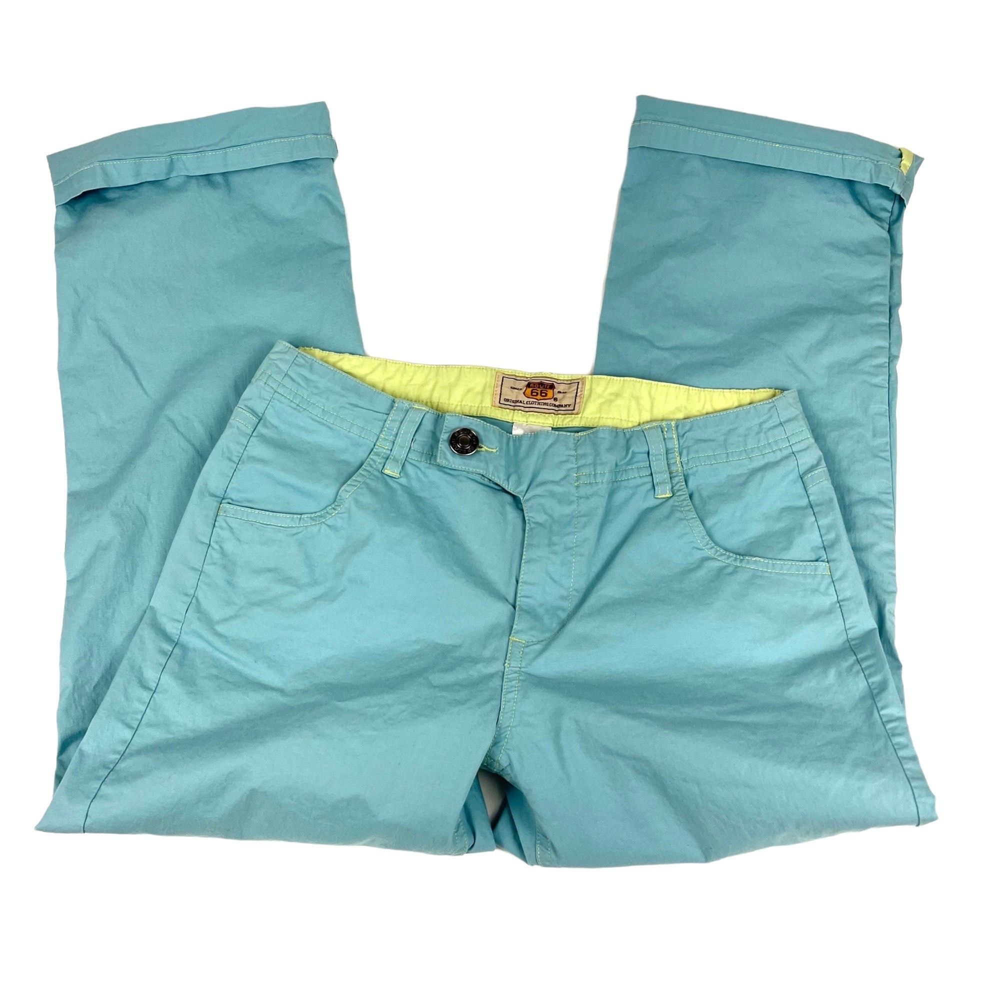 Other Route 66 Women's Lightweight Casual Crop Pants Size 8 Blue Size 30" / US 8 / IT 44 - 1 Thumbnail