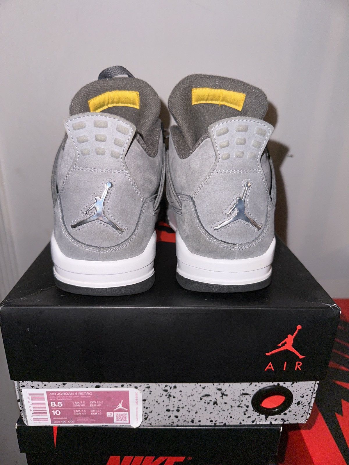 Jordan Brand × Nike Jordan 4 cool greys Size US 8.5 / EU 41-42 - 4 Thumbnail
