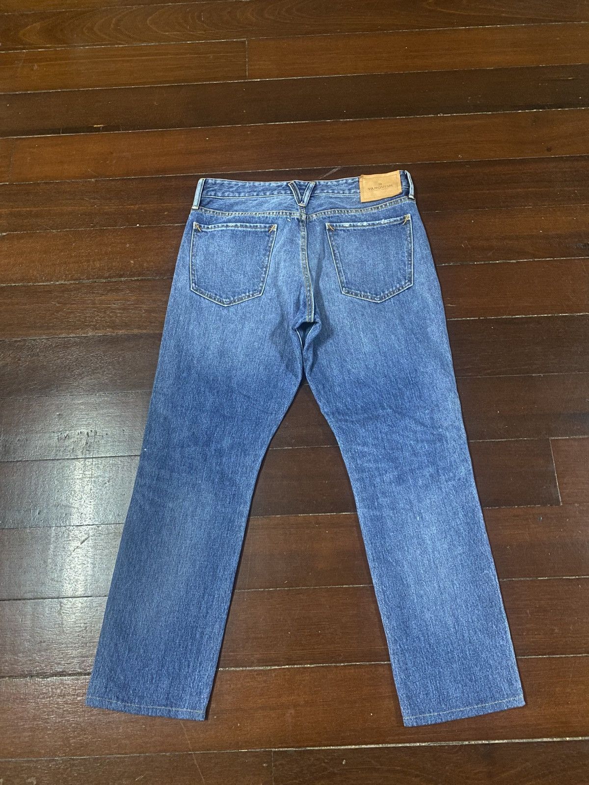 Vanquish Vanquish Japan Faded Blue Jeans distressed Size US 34 / EU 50 - 10 Thumbnail