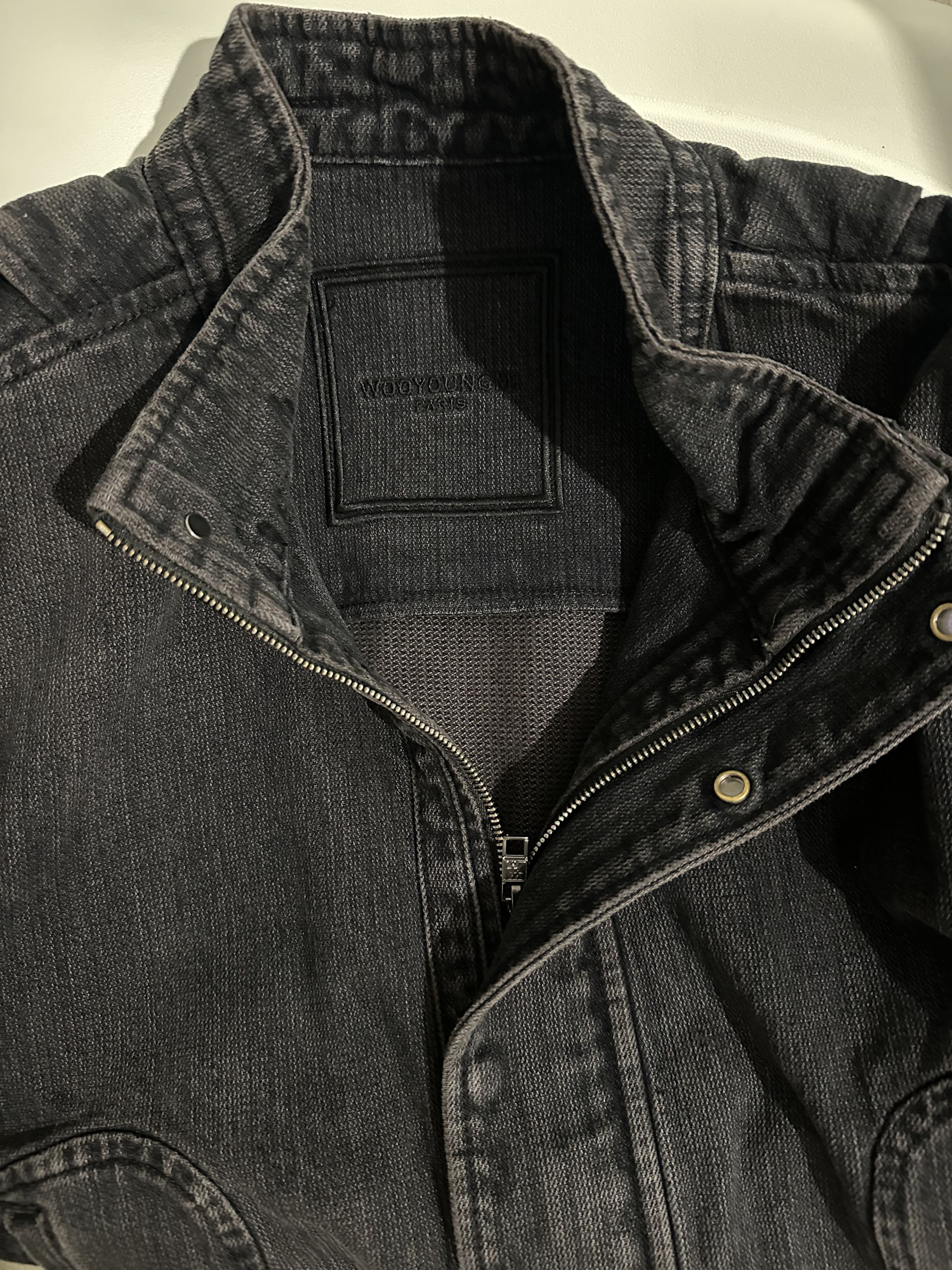 Wooyoungmi Wooyoungmi Black Denim Jacket Size XS / US 0-2 / IT 36-38 - 5 Thumbnail