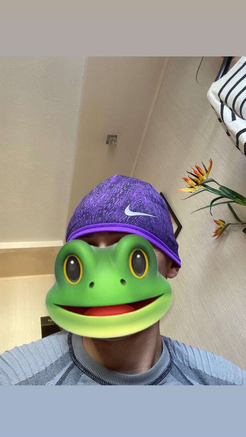 Nike Nike Purple Hat Reflective Swoosh Size ONE SIZE - 4 Thumbnail