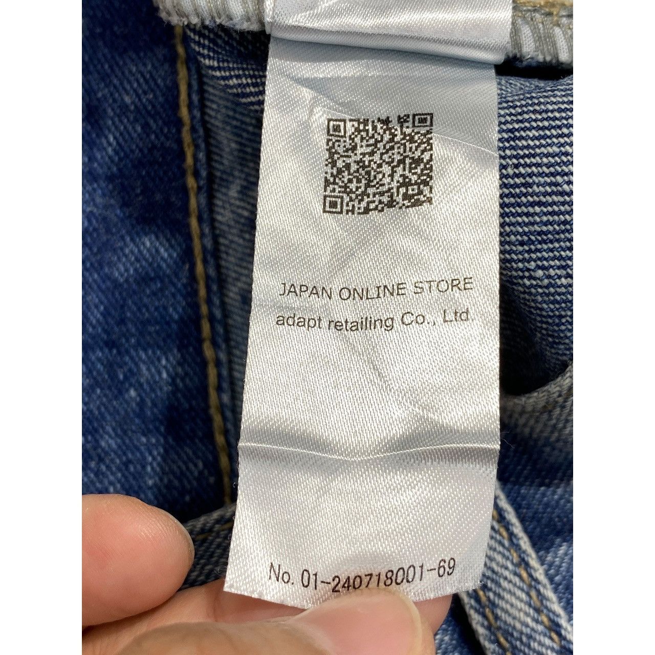 Japanese Brand Japanese Brand Acid Blue Wash Distress Style Baggy Jeans Size US 26 / EU 42 - 15 Thumbnail