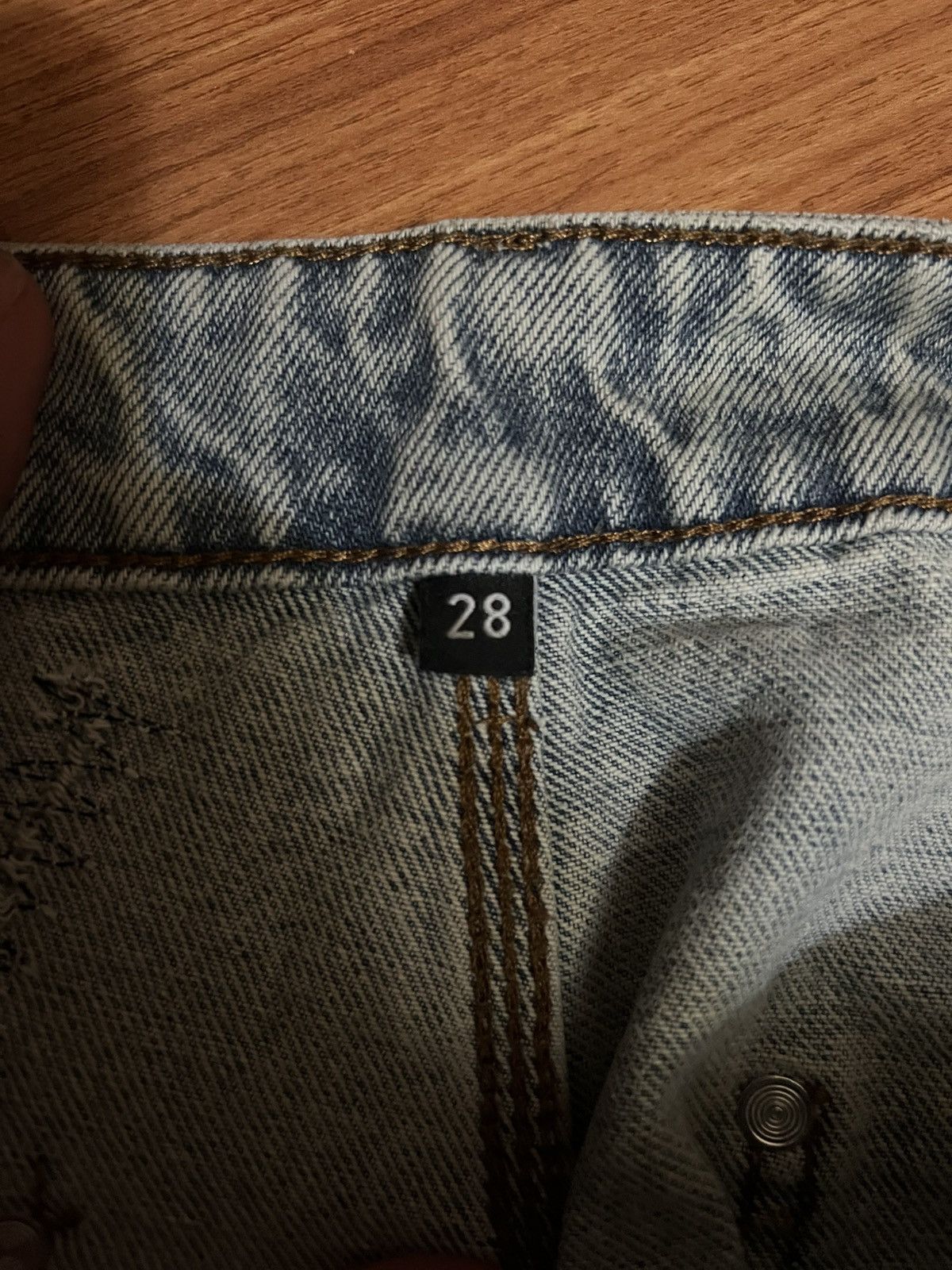 basketcase gallery Basketcase double knee hench jeans Size US 28 / EU 44 - 5 Thumbnail