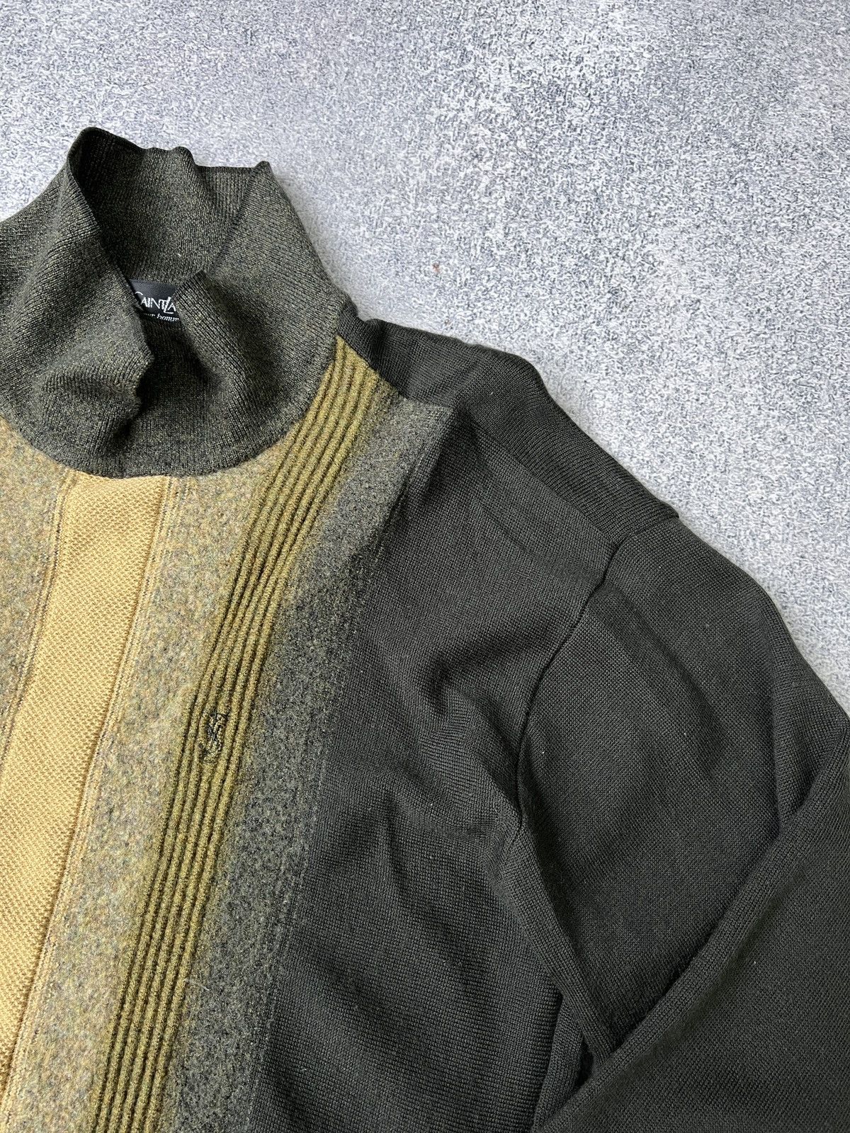 Vintage × Yves Saint Laurent Vintage Yves Saint Laurent cashmere old money style sweater Size US M / EU 48-50 / 2 - 6 Thumbnail